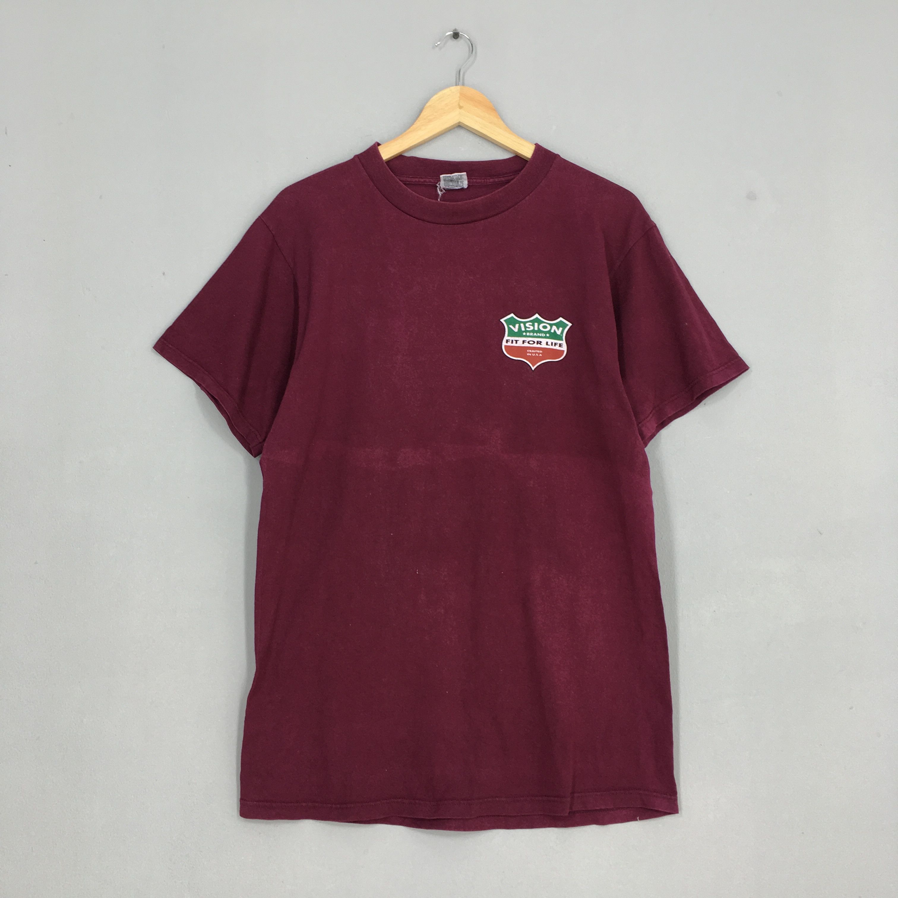 Vintage Vintage 90's Vision Street Wear Skate Tshirt Large Size US L / EU 52-54 / 3 - 1 Thumbnail