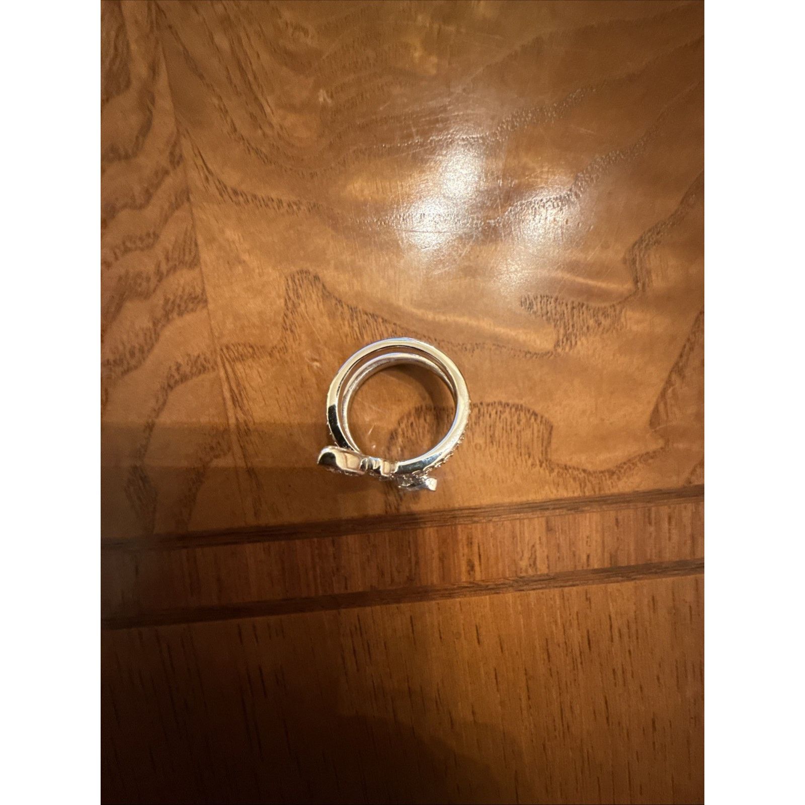 Swarovski Swarovski Butterfly Wrap Spiral Ring Size 6 w/ Box Size ONE SIZE - 4 Thumbnail