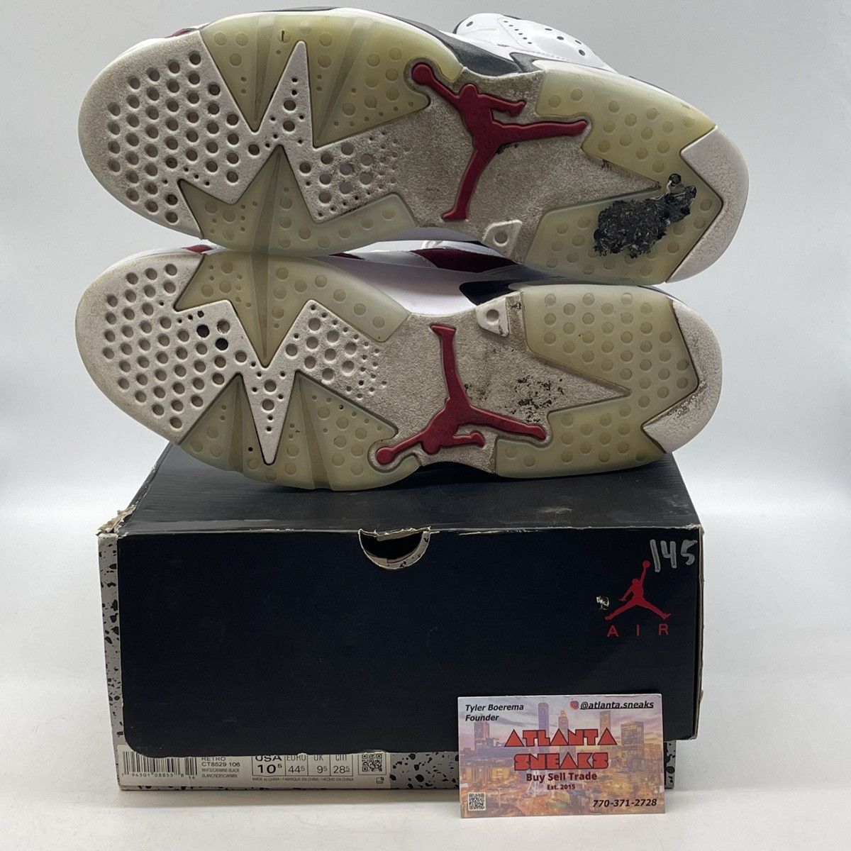 Jordan Brand Air Jordan 6 carmine Size US 10.5 / EU 43-44 - 7 Thumbnail