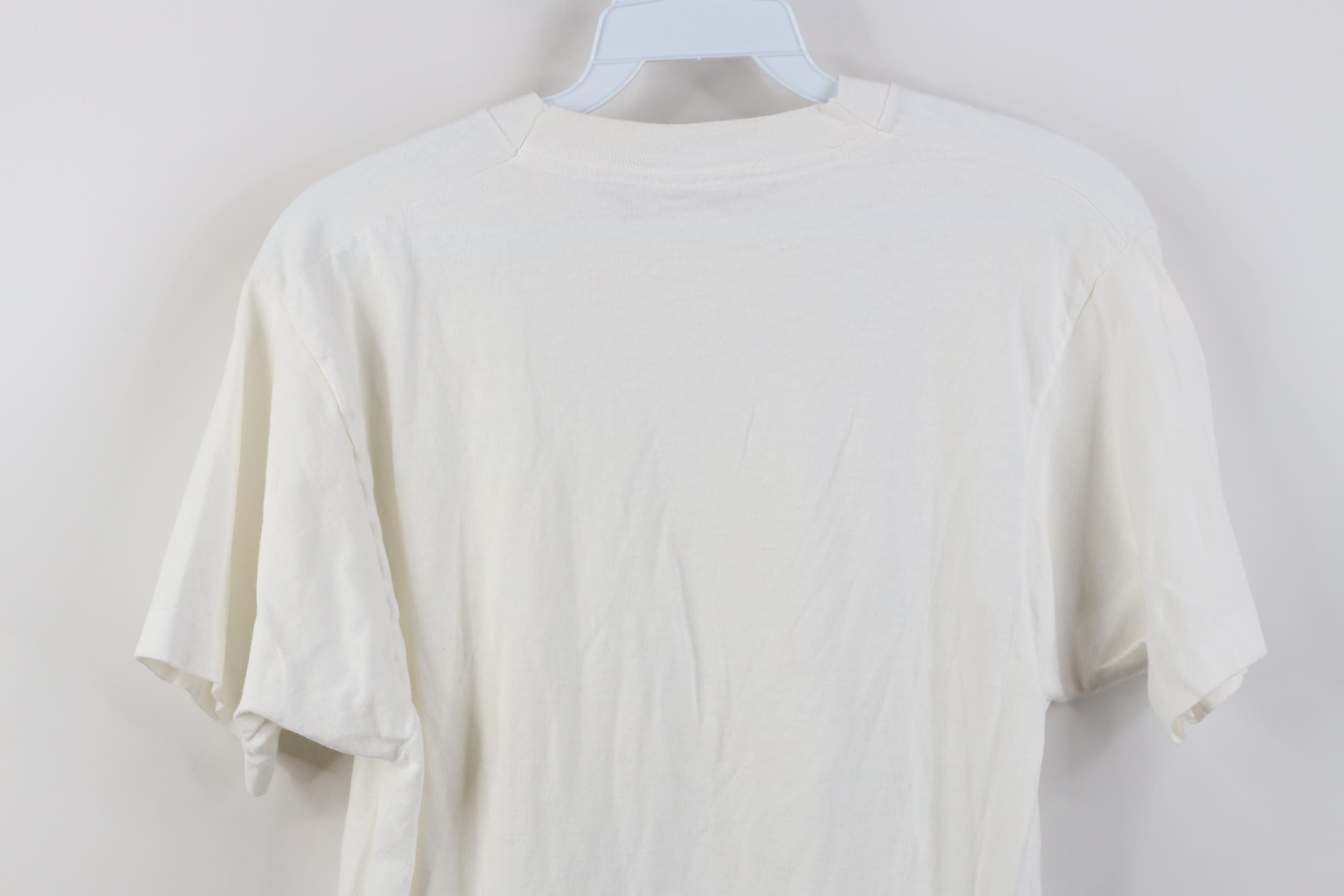Vintage Vintage 80s 90s Streetwear Short Sleeve T-Shirt White USA Size US M / EU 48-50 / 2 - 11 Thumbnail