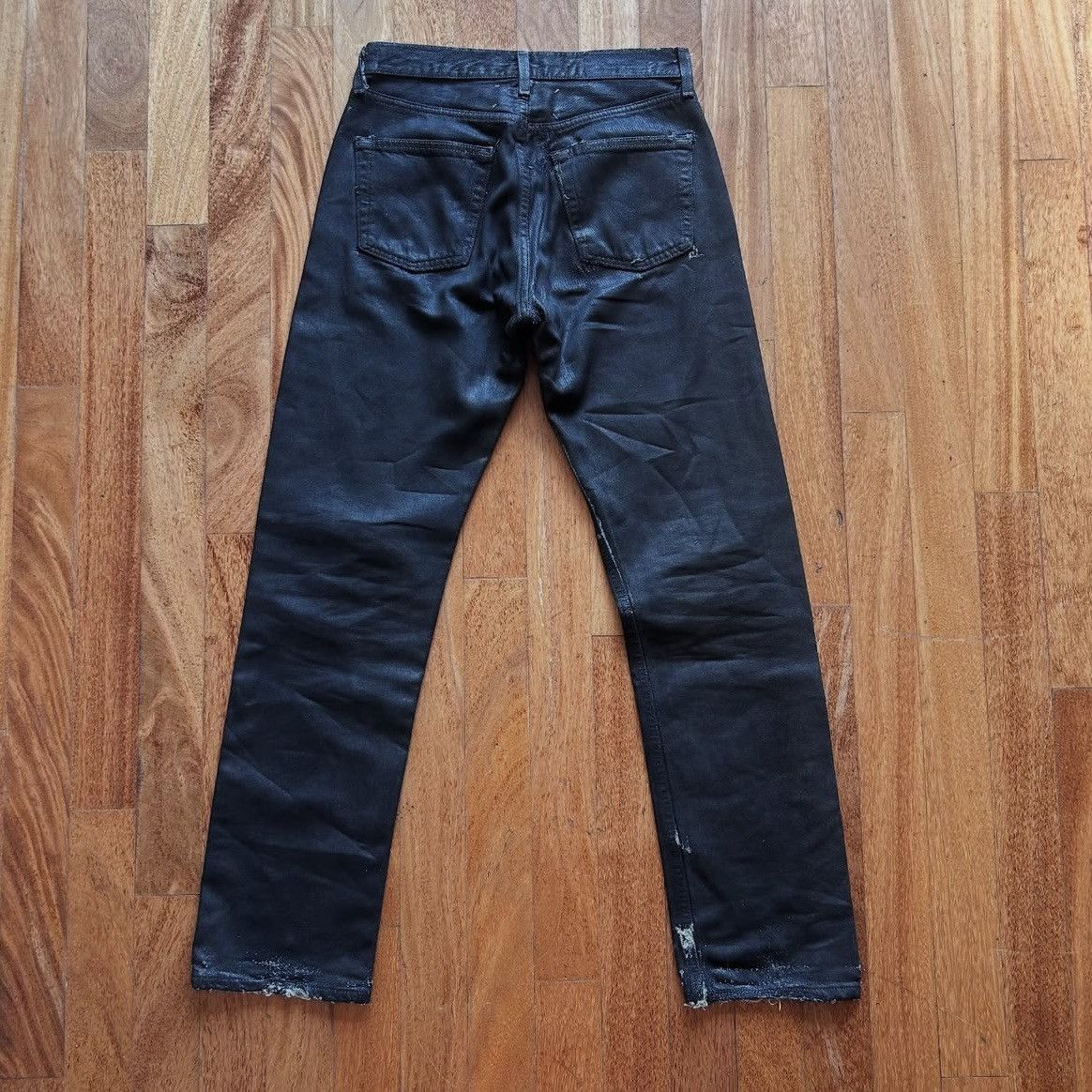 Maison Margiela Maison Margiela AW99 Artisanal Painted Denim Size US 28 / EU 44 - 2 Thumbnail
