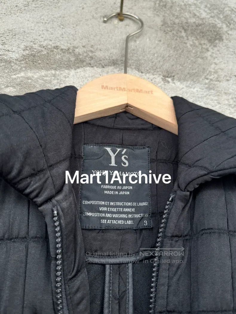 Yohji Yamamoto YOHJI YAMAMOTO Plaid zip-up cotton coat Size US L / EU 52-54 / 3 - 3 Thumbnail