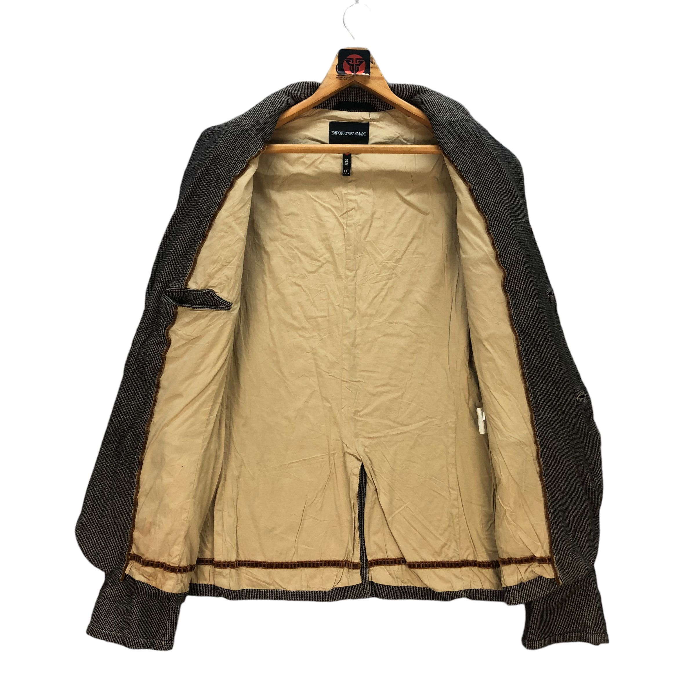 Emporio Armani EMPORIO ARMANI JUDE SEXY FIT CASUAL JACKET #7348-131 Size US XXL / EU 58 / 5 - 6 Thumbnail