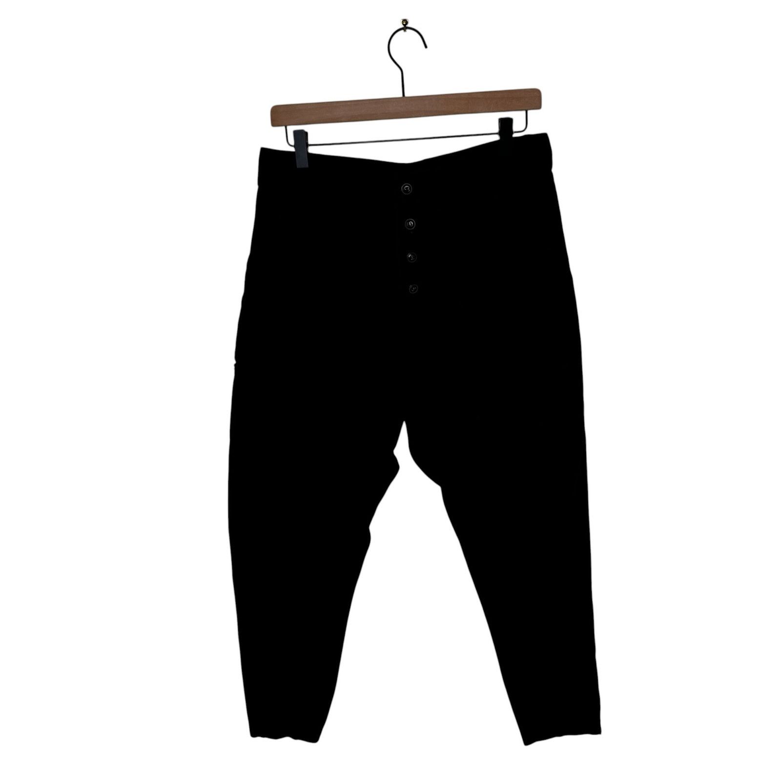 Other PRAIRIE UNDERGROUND Cotton Ribbed Inseam Button Front Pants Size 32" / US 10 / IT 46 - 1 Thumbnail