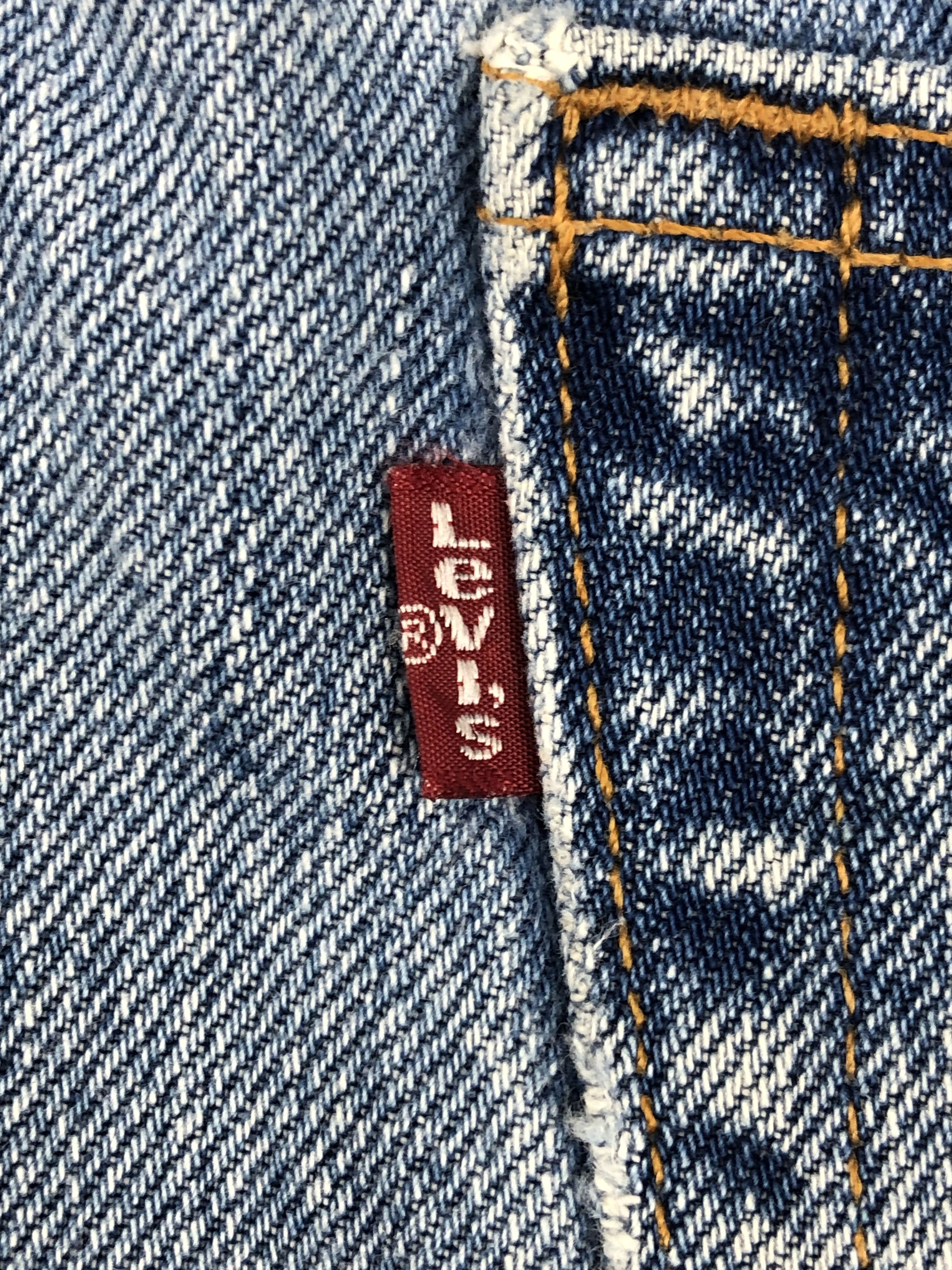 Levi's Vintage 90s Levis 550 Light Wash Jeans DP1610 Size US 40 / EU 56 - 6 Thumbnail