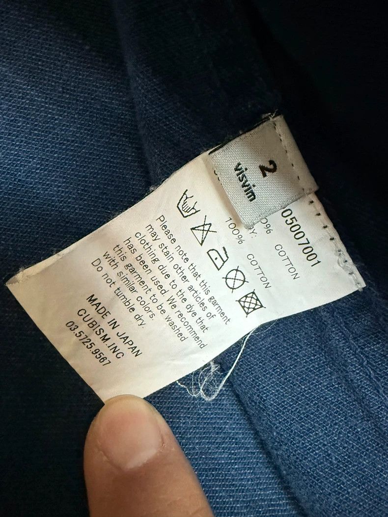 Visvim visvim Kimono blue-dyed Taoist robe 2505-Nextarrow Size US M / EU 48-50 / 2 - 5 Thumbnail