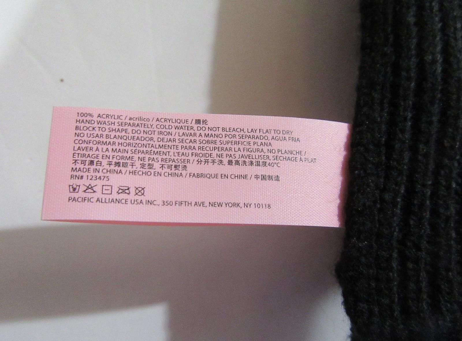 Juicy Couture Jeans Juicy Couture 2 Piece Knif Scarf and Hat Set Black Bling NWT Size ONE SIZE - 6 Thumbnail