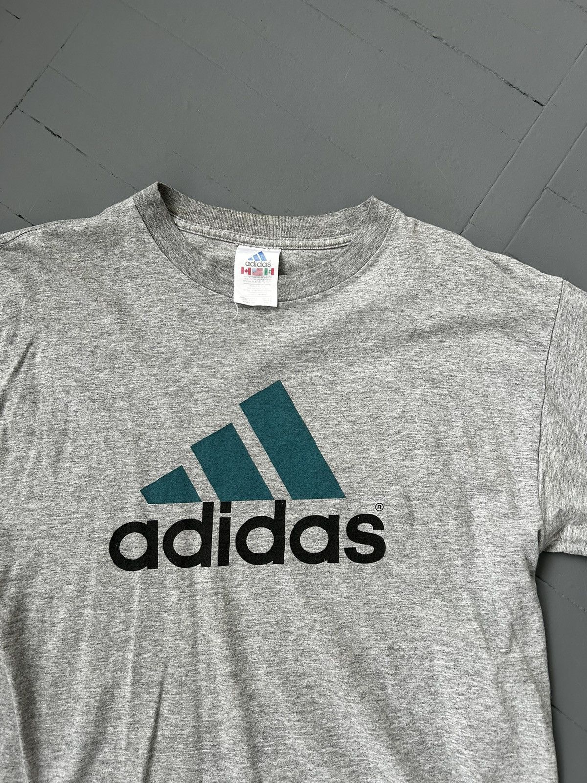 Adidas Adidas vintage T-shirt Size US M / EU 48-50 / 2 - 3 Thumbnail
