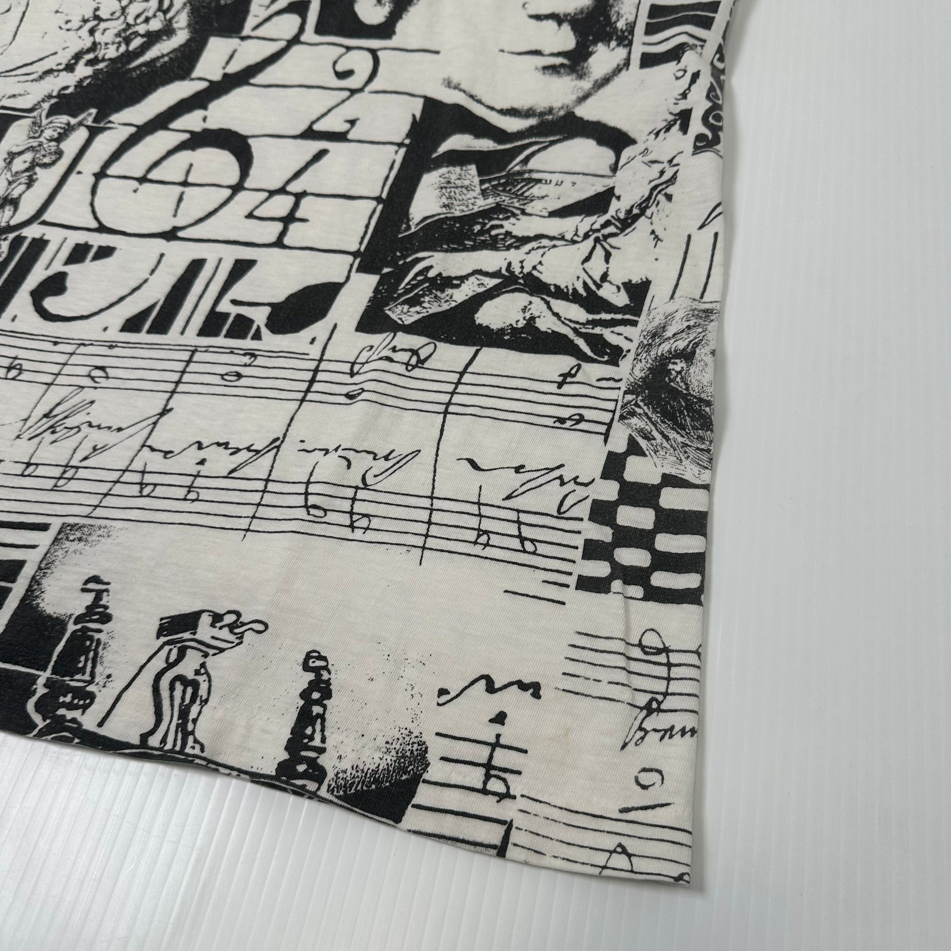 Vintage Vintage Contempo Beethoven AOP Music Tee L Size US L / EU 52-54 / 3 - 4 Thumbnail