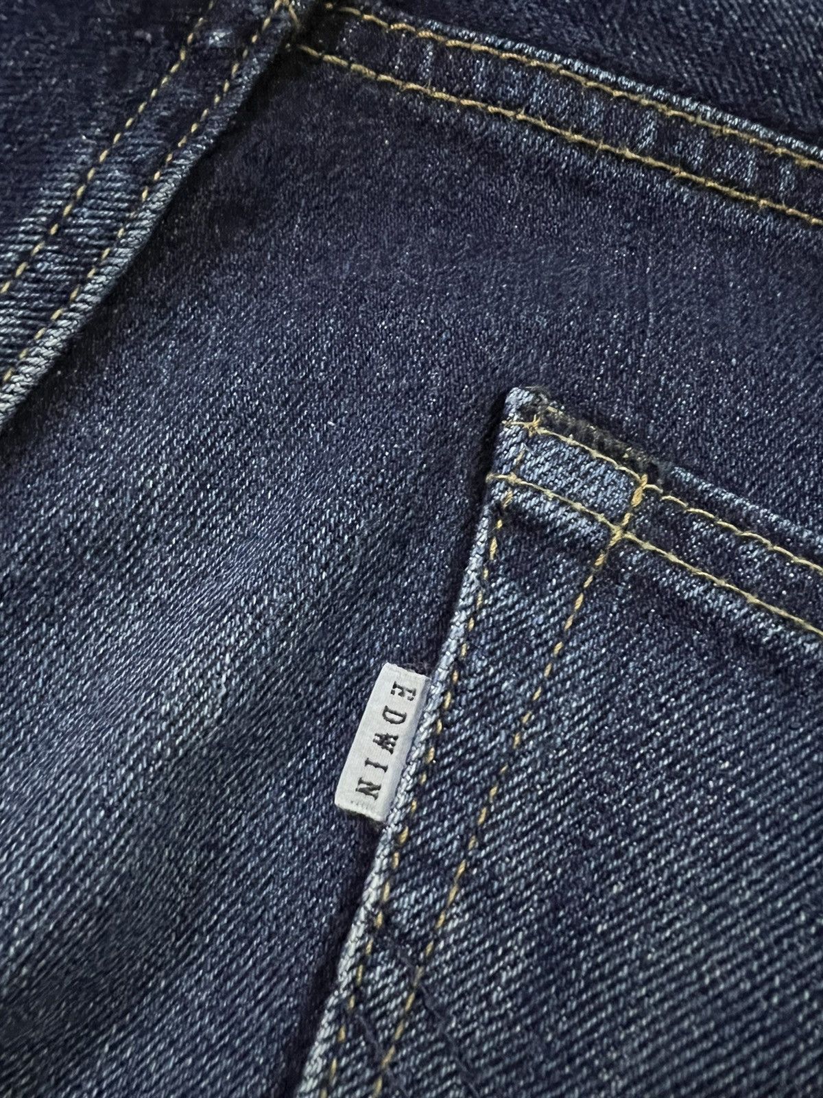 Edwin × If Six Was Nine VINTAGE EDWIN WHITE TAG DISTRESSED JEANS VERY RARE Size US 34 / EU 50 - 14 Thumbnail
