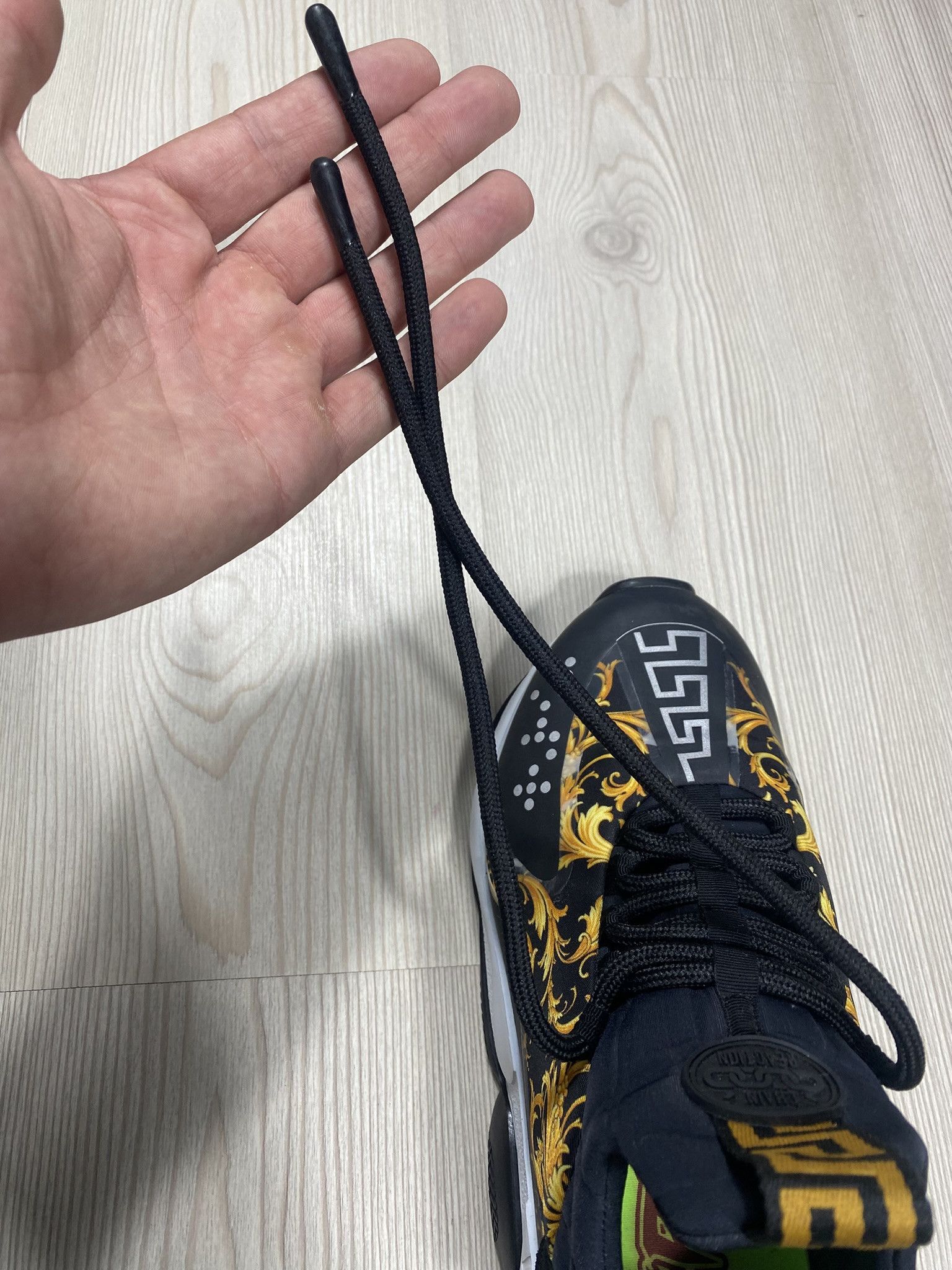 Versace Versace Chain Reactions Baroque Trainers Uk Size 5 EU38 Size US 7.5 / IT 37.5 - 12 Thumbnail