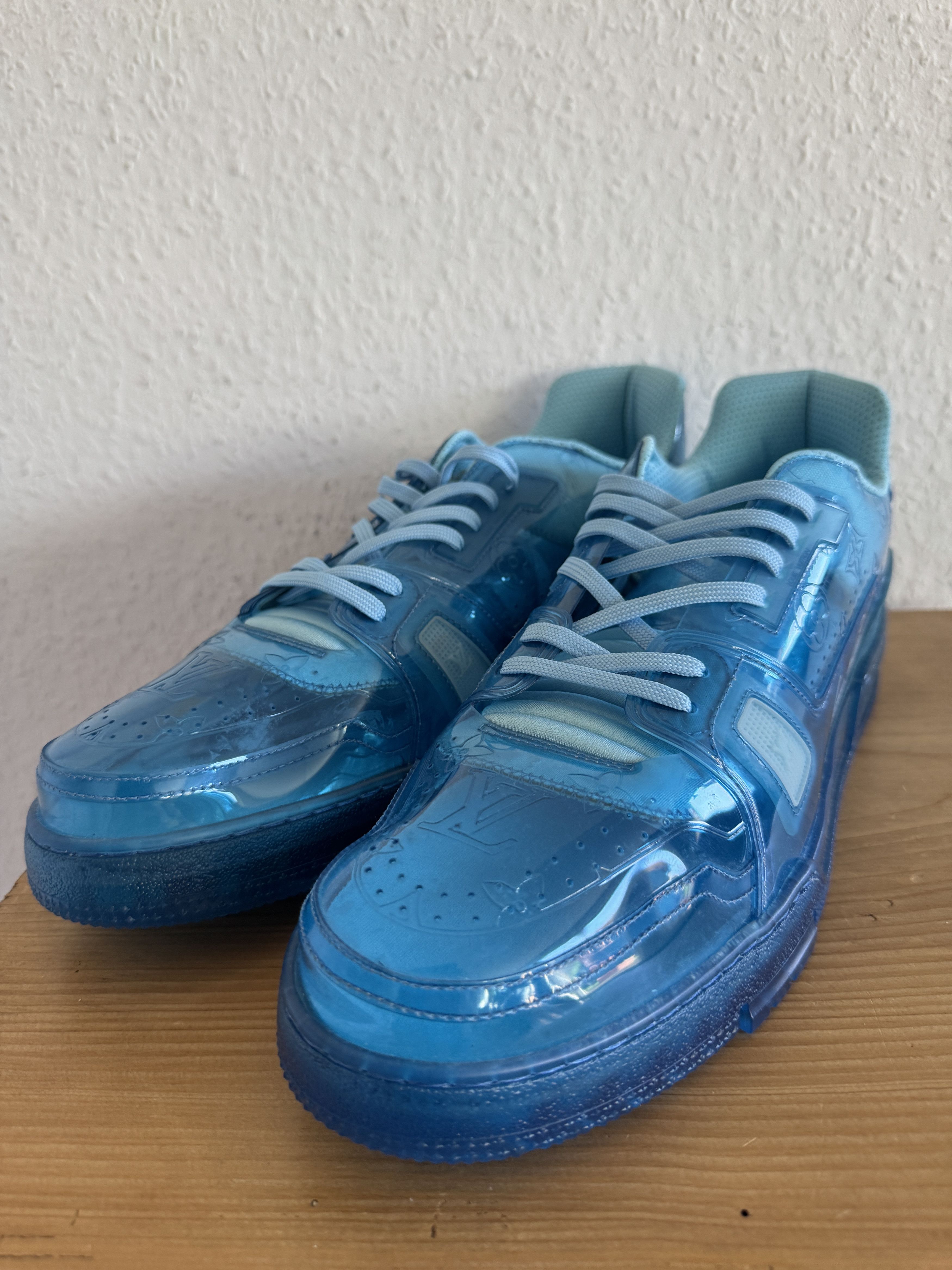 Louis Vuitton Transparent blue LV Trainer Size US 13 / EU 46 - 2 Thumbnail