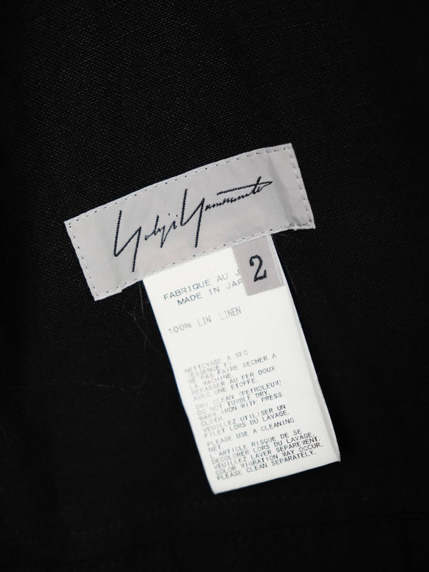 Yohji Yamamoto Yohji Yamamoto 10ss Vintage Linen Scimitar W Blazer Size US M / EU 48-50 / 2 - 8 Thumbnail