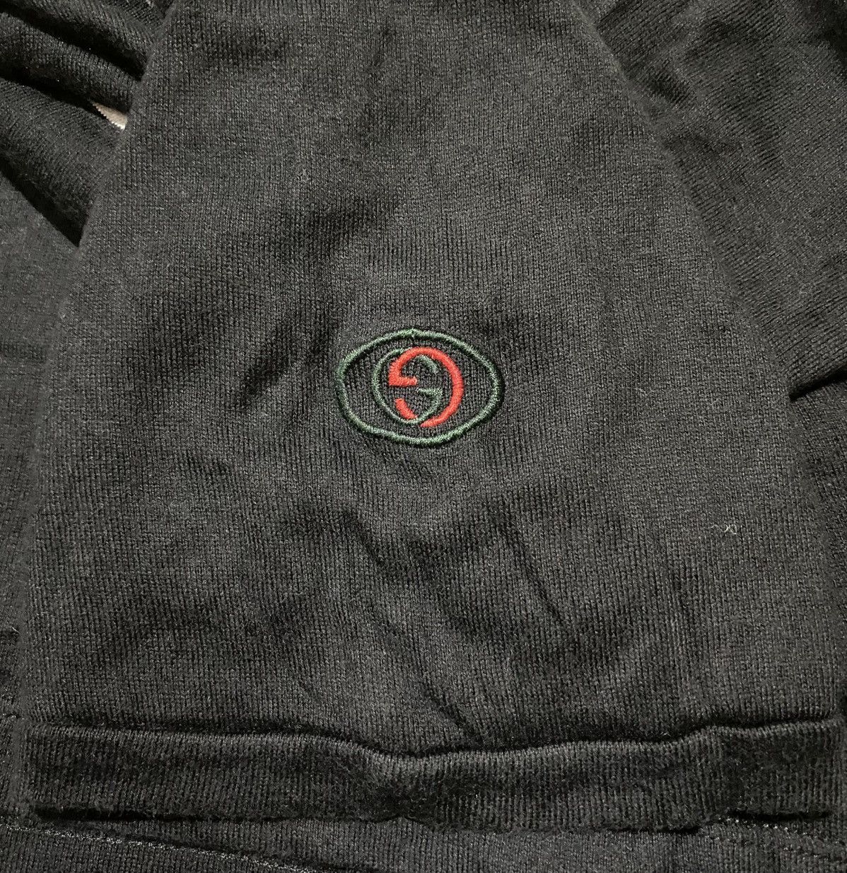 Gucci Vintage Gucci Vneck T-Shirts Size M / US 6-8 / IT 42-44 - 3 Thumbnail