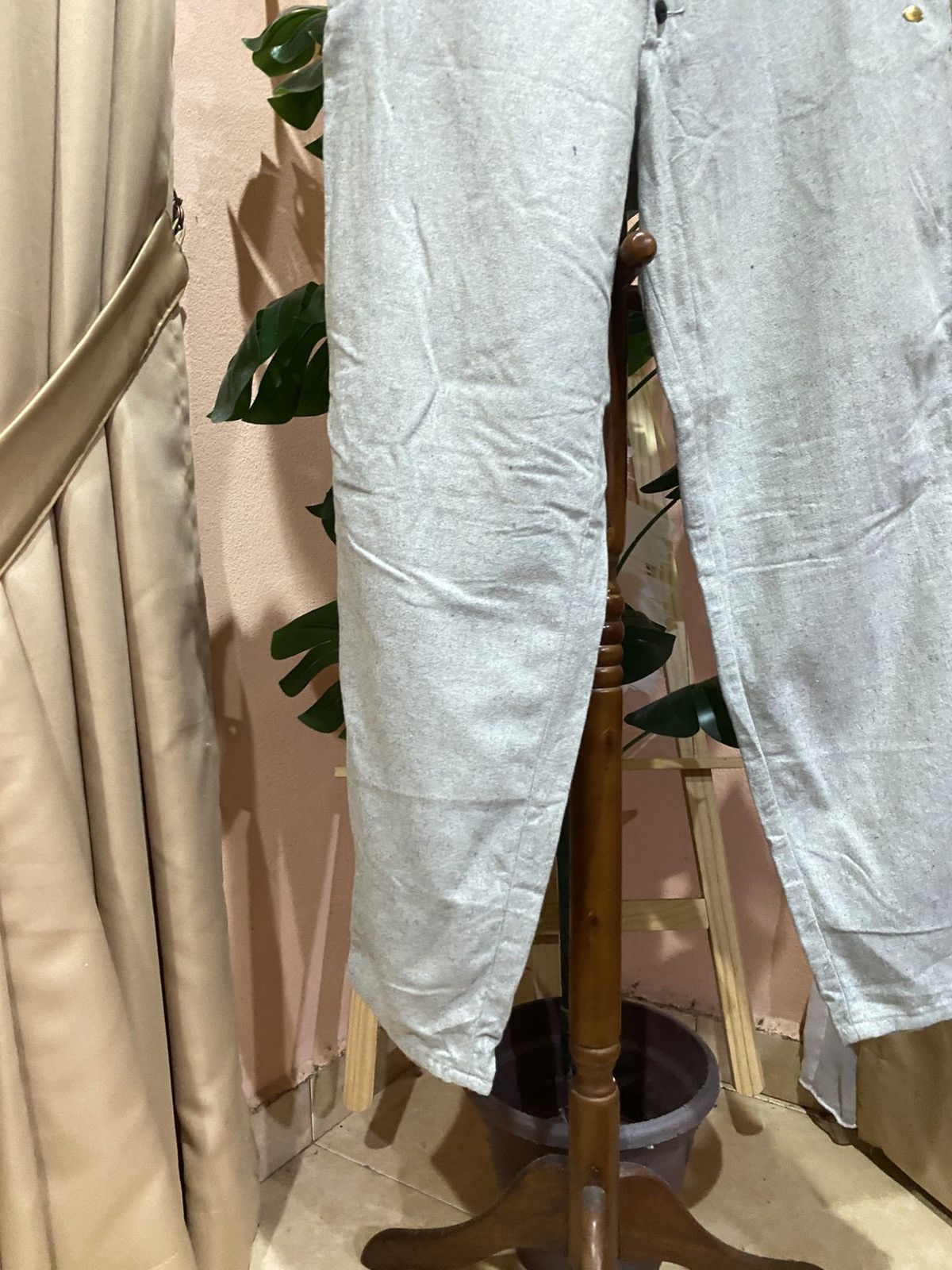 Other Clip.tab Marine Pêche French Work-Inspired Grey Trousers Size 30" / US 8 / IT 44 - 5 Thumbnail