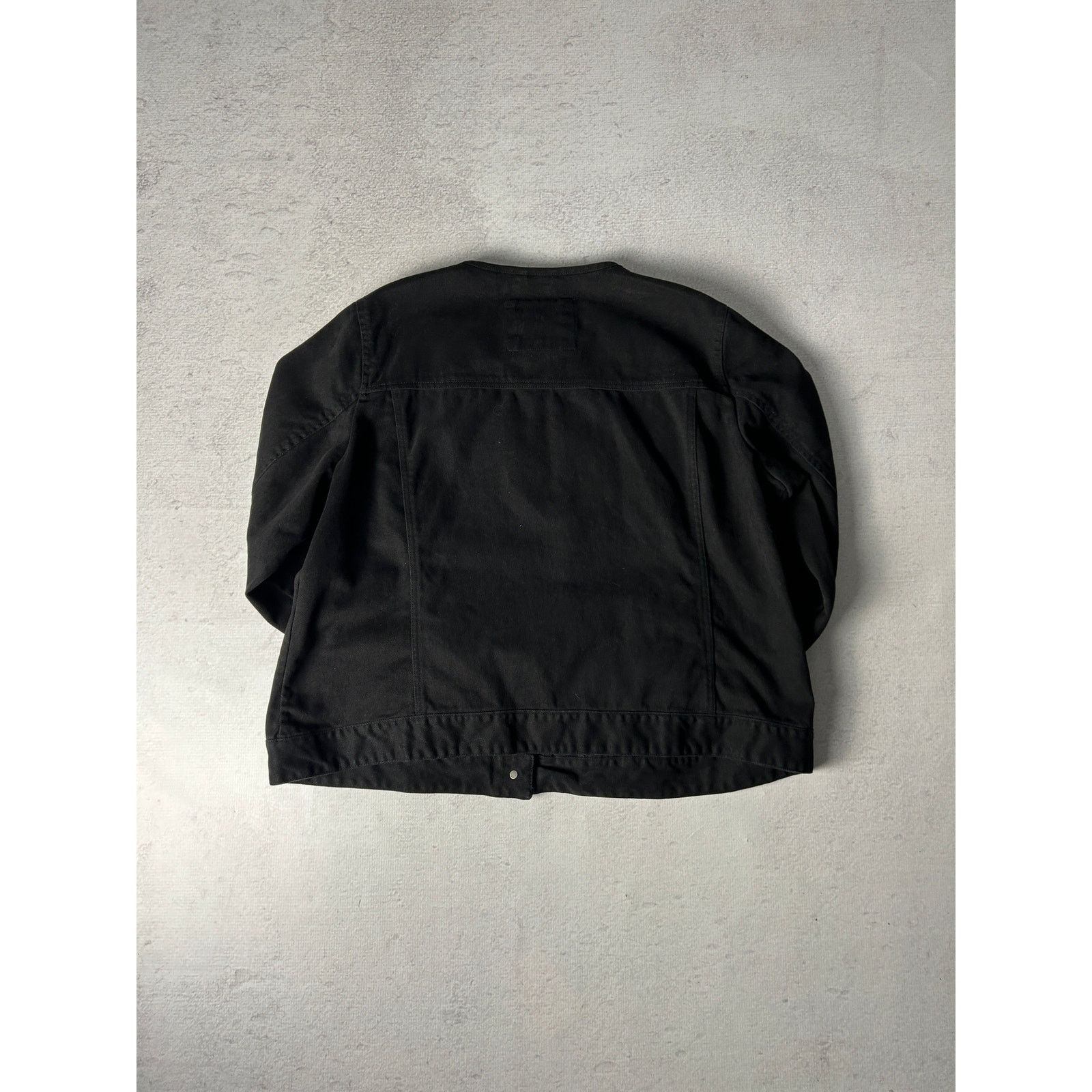 Levi's Vintage Levis Black Full Sleeve Denim Jacket - Women's Large Size L / US 10 / IT 46 - 2 Thumbnail