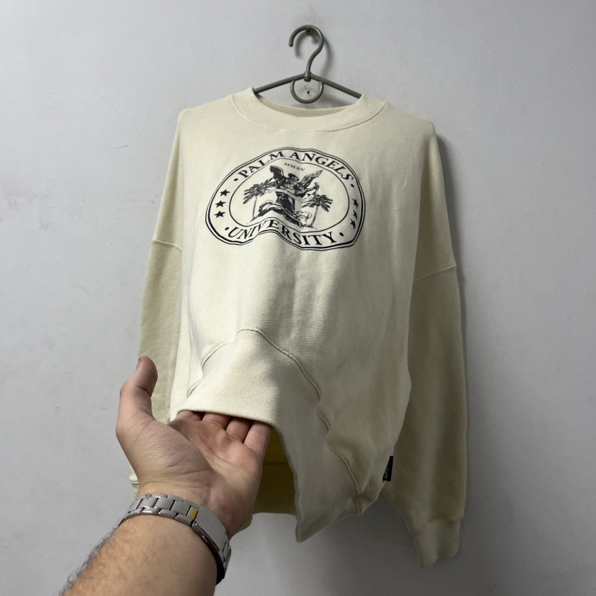Palm Angels Palm Angels big logo sweatshirt Size US S / EU 44-46 / 1 - 6 Thumbnail