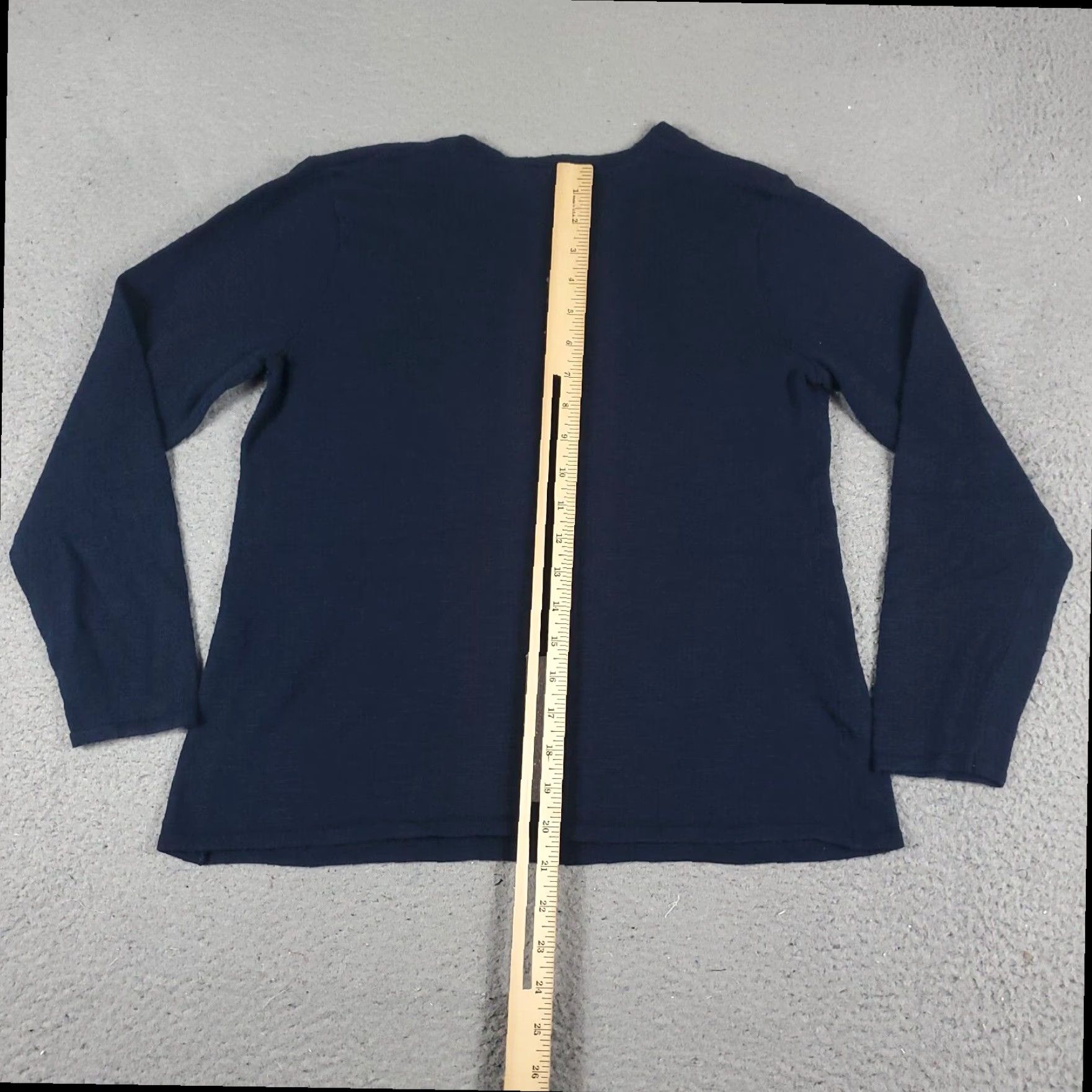 J. Jill J Jill Blue V Neck Pullover Sweater Womens Small Size S / US 4 / IT 40 - 5 Thumbnail