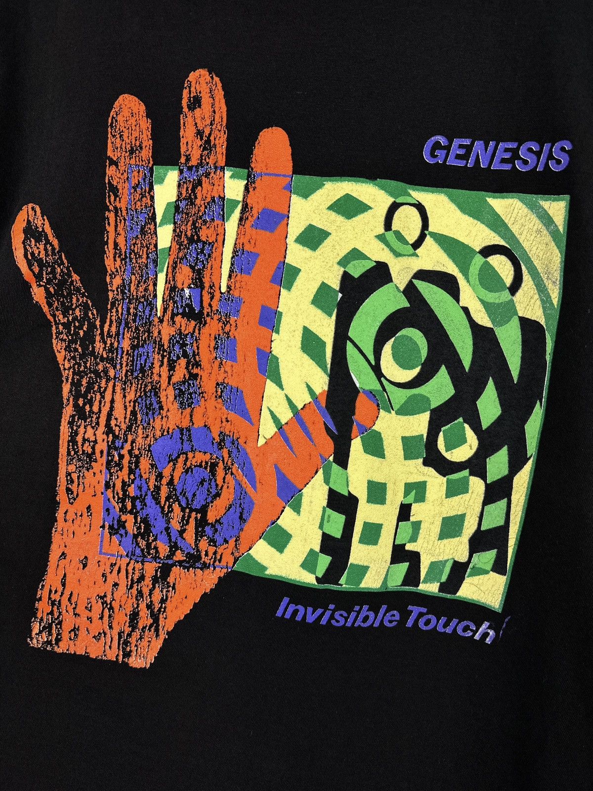 Band Tees Vintage 1987 Genesis ‘Invisible Touch’ World Tour T-Shirt Size US M / EU 48-50 / 2 - 7 Thumbnail