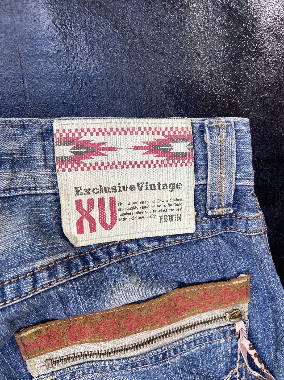 Edwin Vintage Edwin distressed fashion kmrii if six was nine Size US 35 - 10 Thumbnail