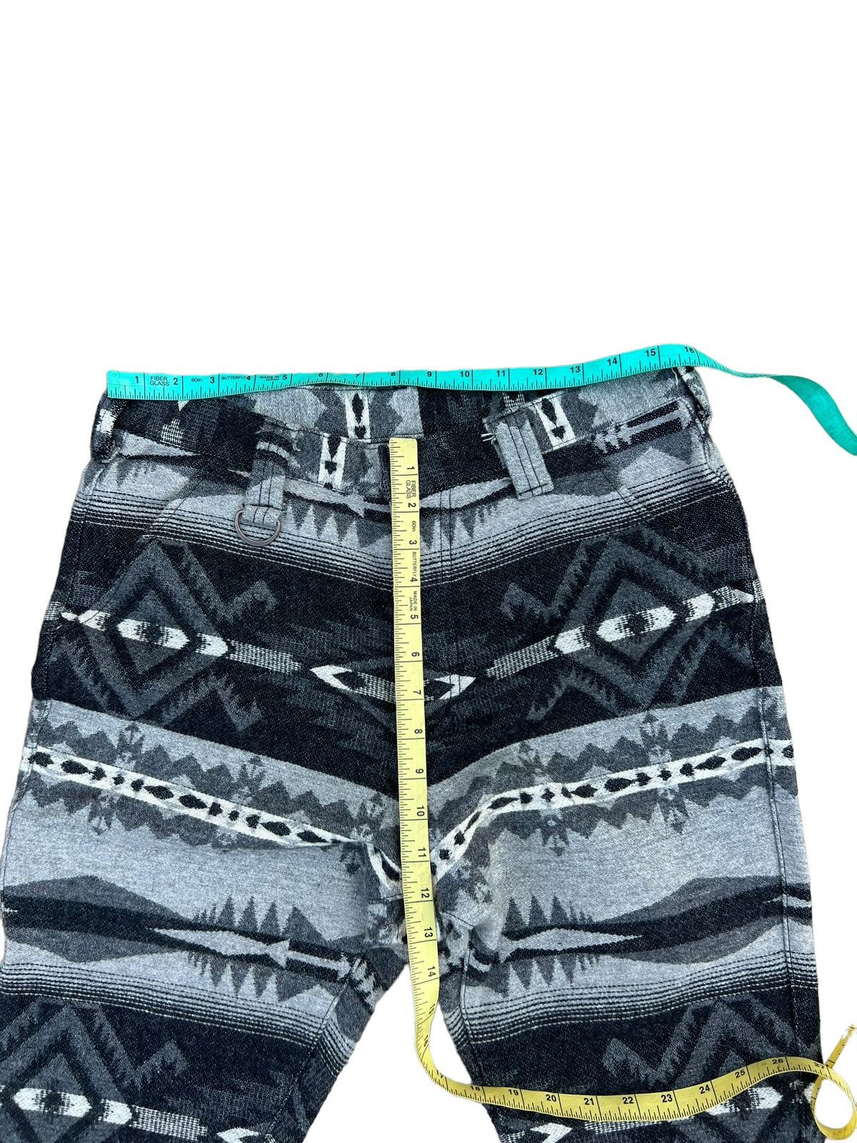 Japanese Brand Rehacer Japan Native Navajo Wool Cropped Pant Size US 30 / EU 46 - 3 Thumbnail