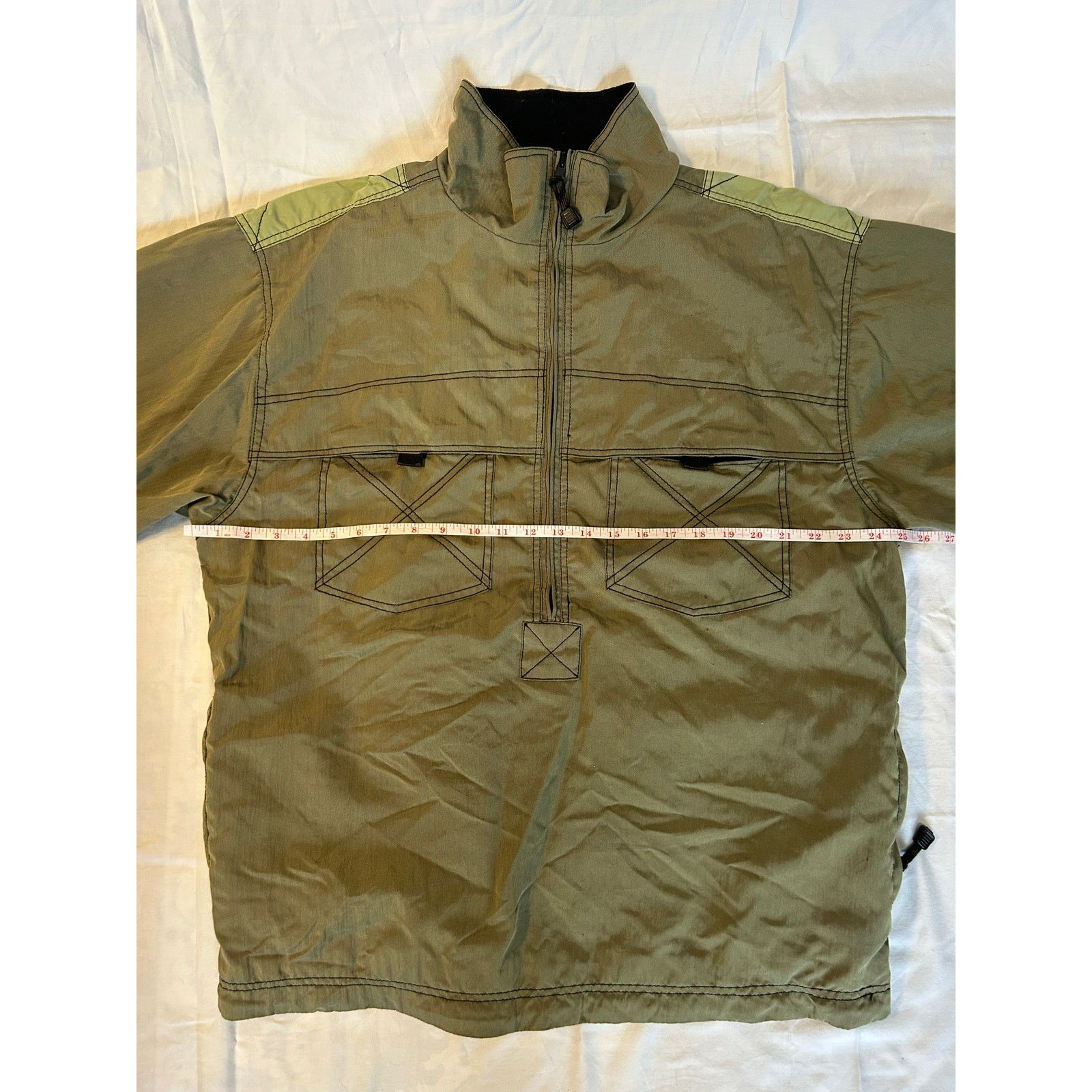Other Vintage Inversion Snowboarding Jacket Green Pullover Size L Size US L / EU 52-54 / 3 - 7 Thumbnail