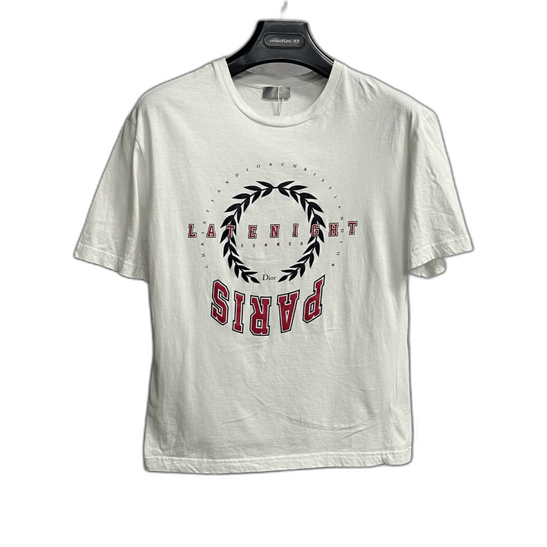 Dior Dior White Casual Round Neck TShirt-2506 Size US XS / EU 42 / 0 - 1 Thumbnail