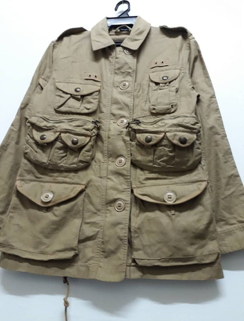 Polo Ralph Lauren 💥Polo Ralph Lauren multipocket chocolate colour jacket Size US M / EU 48-50 / 2 - 10 Thumbnail