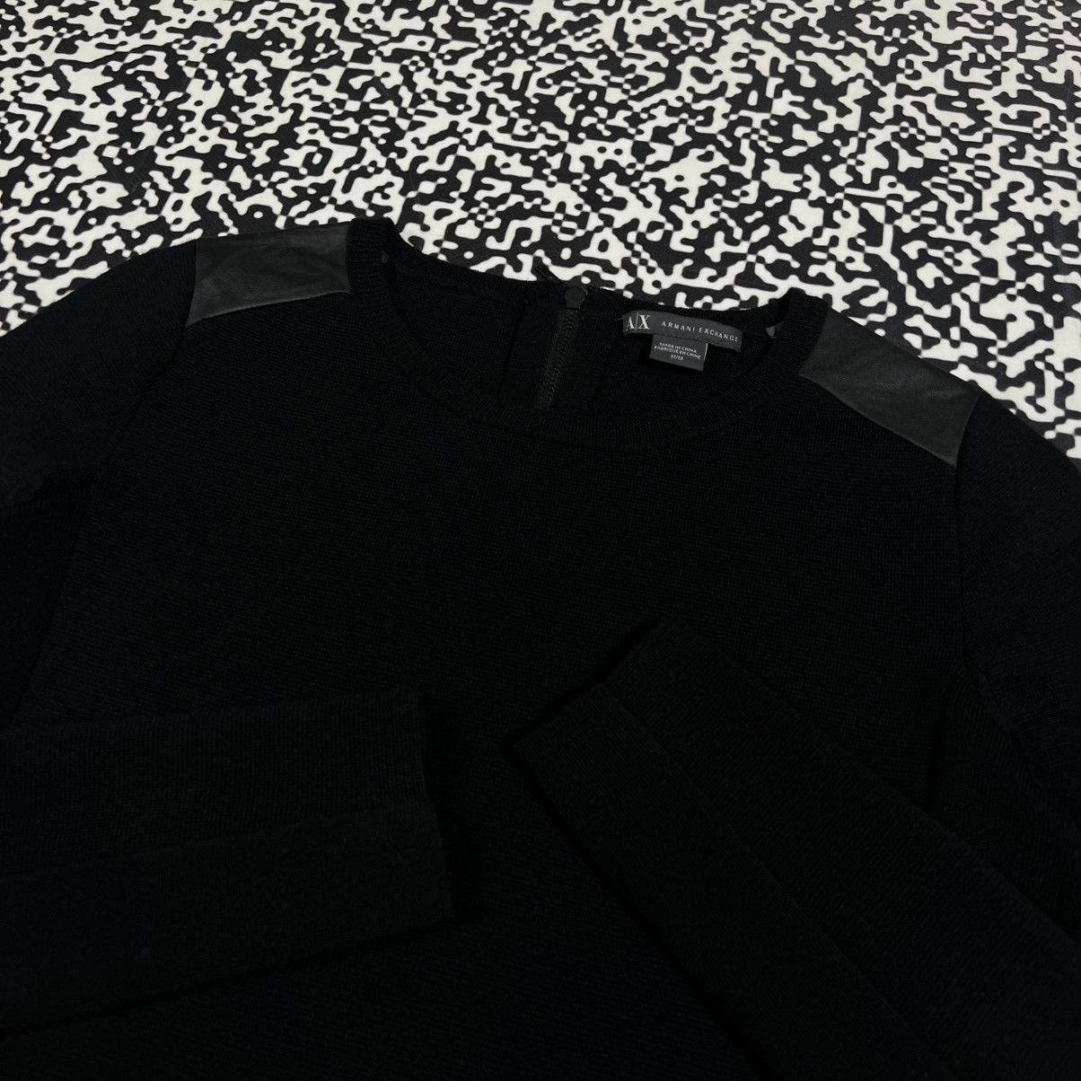 Armani Exchange Vintage Y2K Armani Exchange Wool Midi Dress Casual Style Size M / US 6-8 / IT 42-44 - 8 Thumbnail