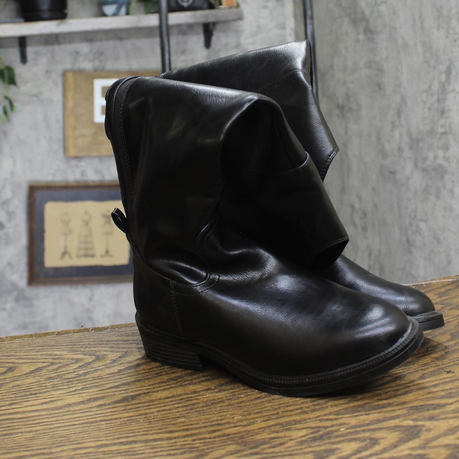 Other A New Day Womens Sienna Tall Dress Boots 88391442 Black 6m Size US 6 / IT 36 - 2 Thumbnail