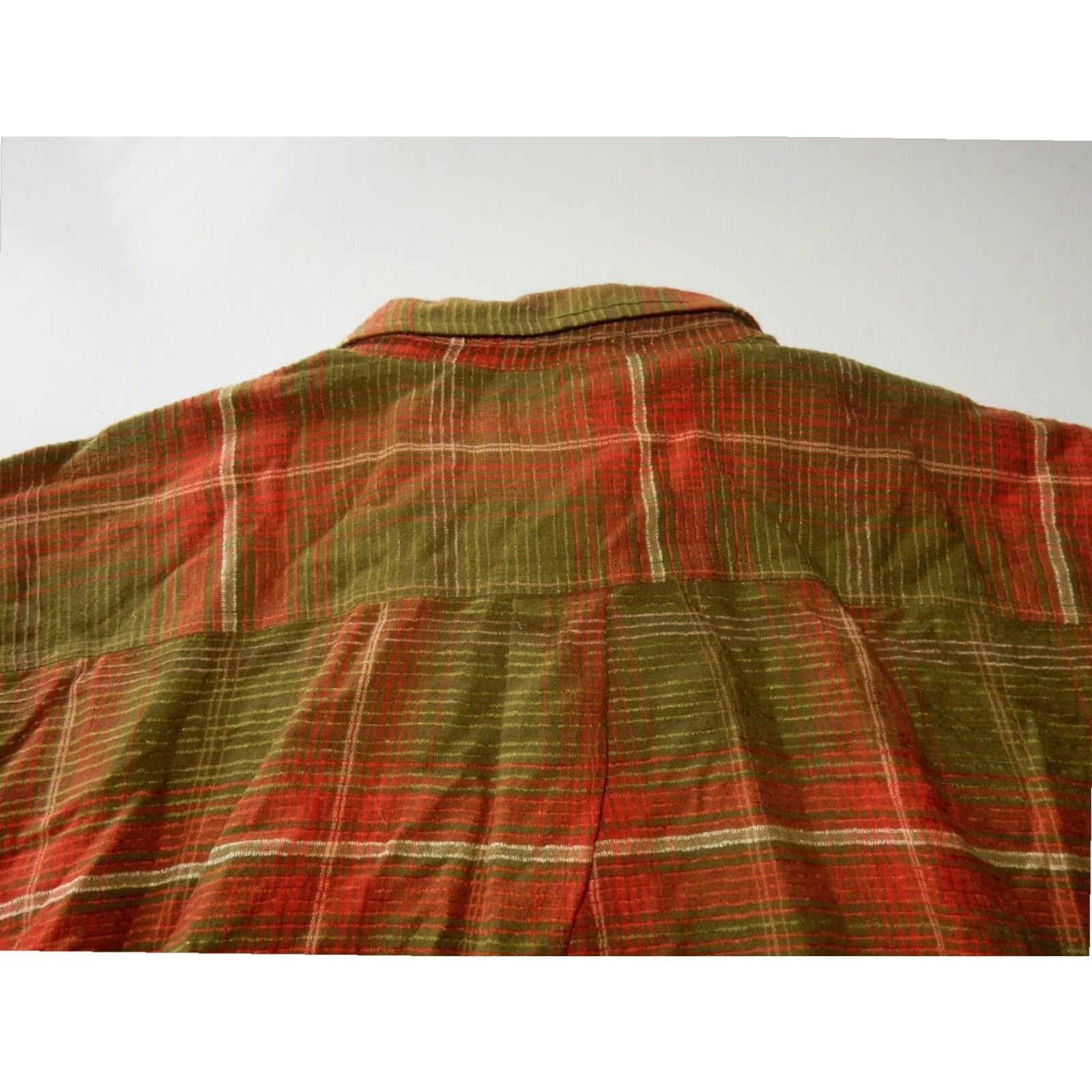 Orvis Orvis Mens Long Sleeve Button-Front Plaid Shirt Green XL Size US XL / EU 56 / 4 - 3 Thumbnail
