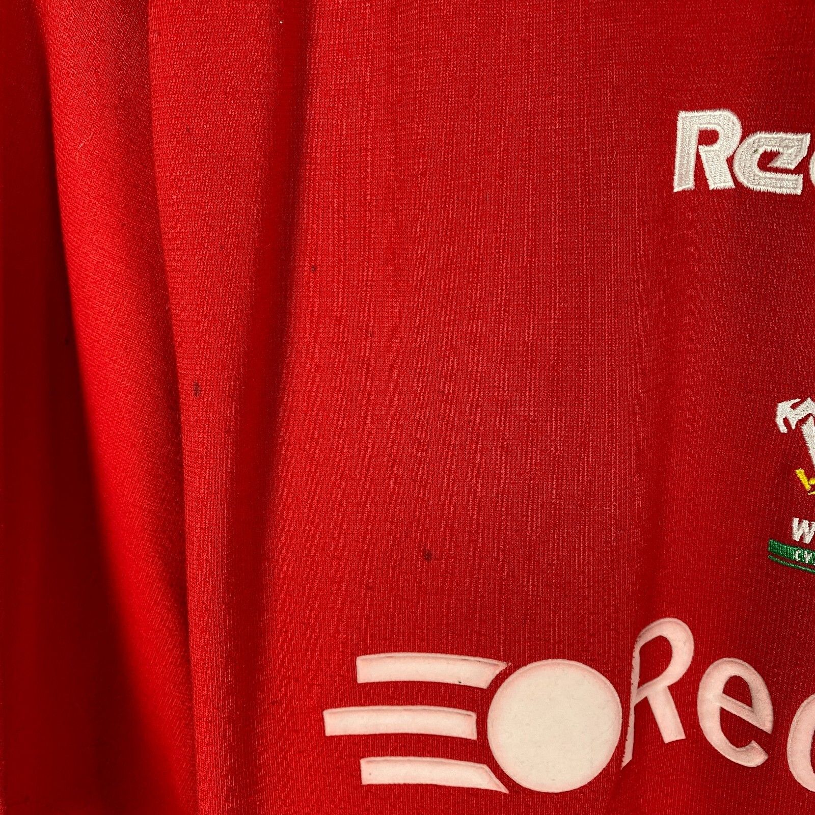Reebok Reebok Vintage Rugby Tee Wru Welsh Men's Size XXXL Red ` Size US XXL / EU 58 / 5 - 4 Thumbnail