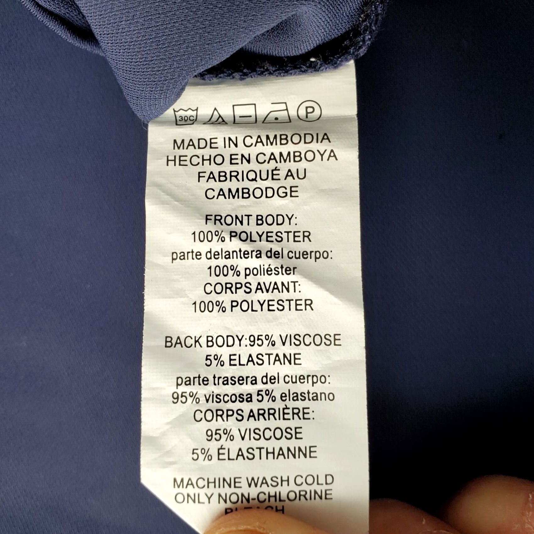 Michael Kors Michael Kors Blouse Womens S Navy Stretch Sleeveless Deep V Neck Long 26.5 Length Capsule Tunic Shirt Size S / US 4 / IT 40 - 6 Thumbnail
