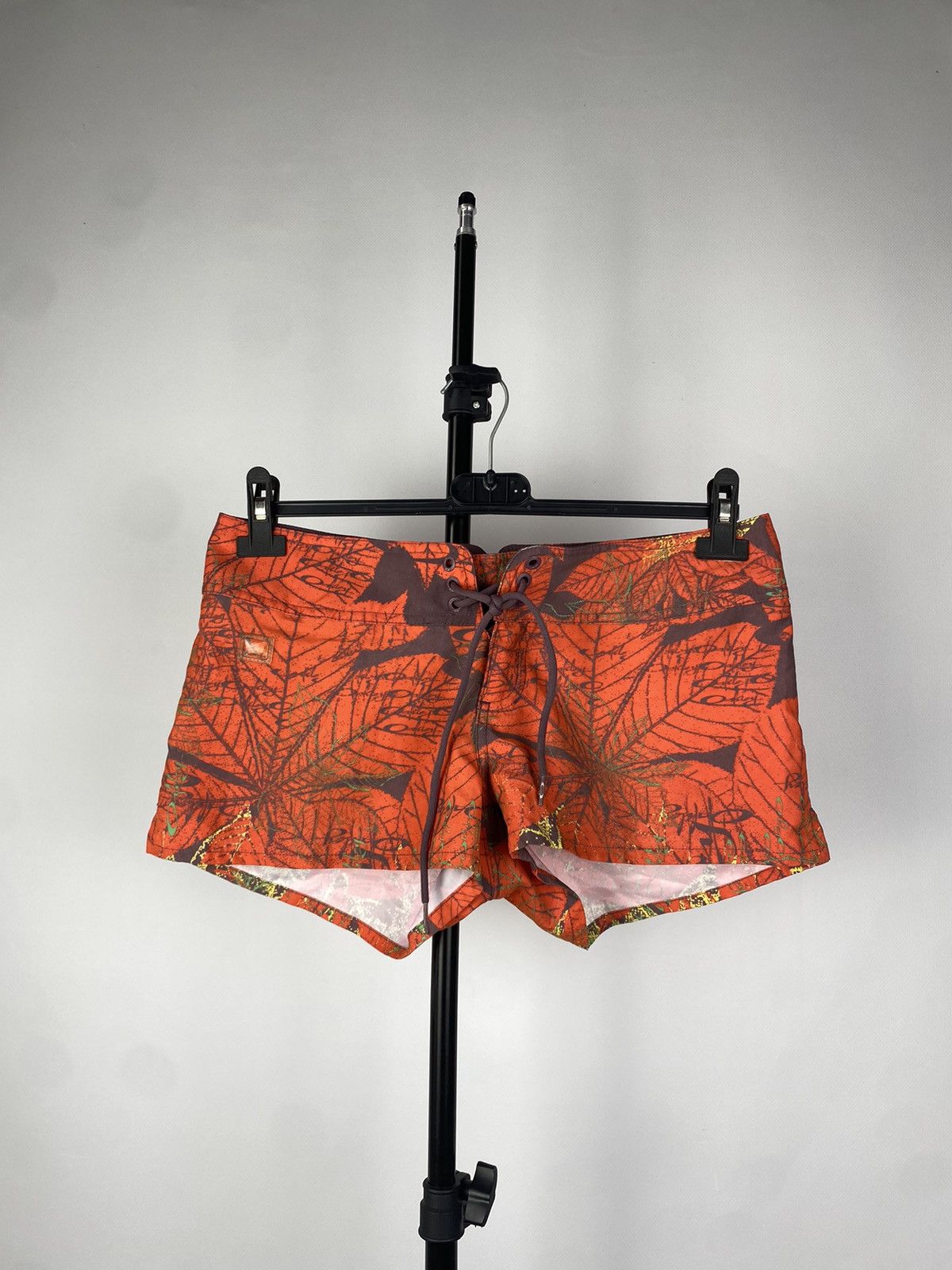 Oakley × Vintage Vintage Oakley Monogram Swim Shorts Orange Size 28" / US 6 / IT 42 - 1 Thumbnail