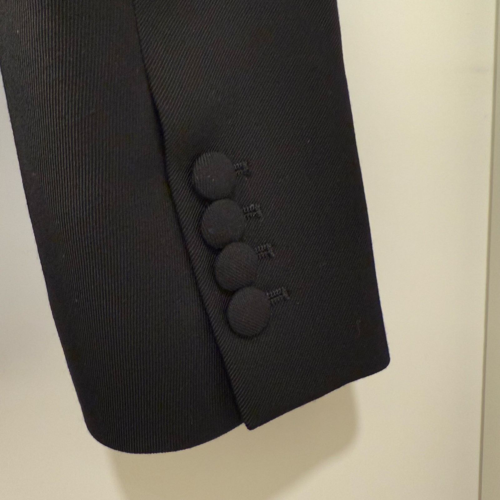 Balenciaga NWT 2023 Balenciaga Round Shoulder Waisted Jacket - FR 40 Size L / US 10 / IT 46 - 8 Thumbnail