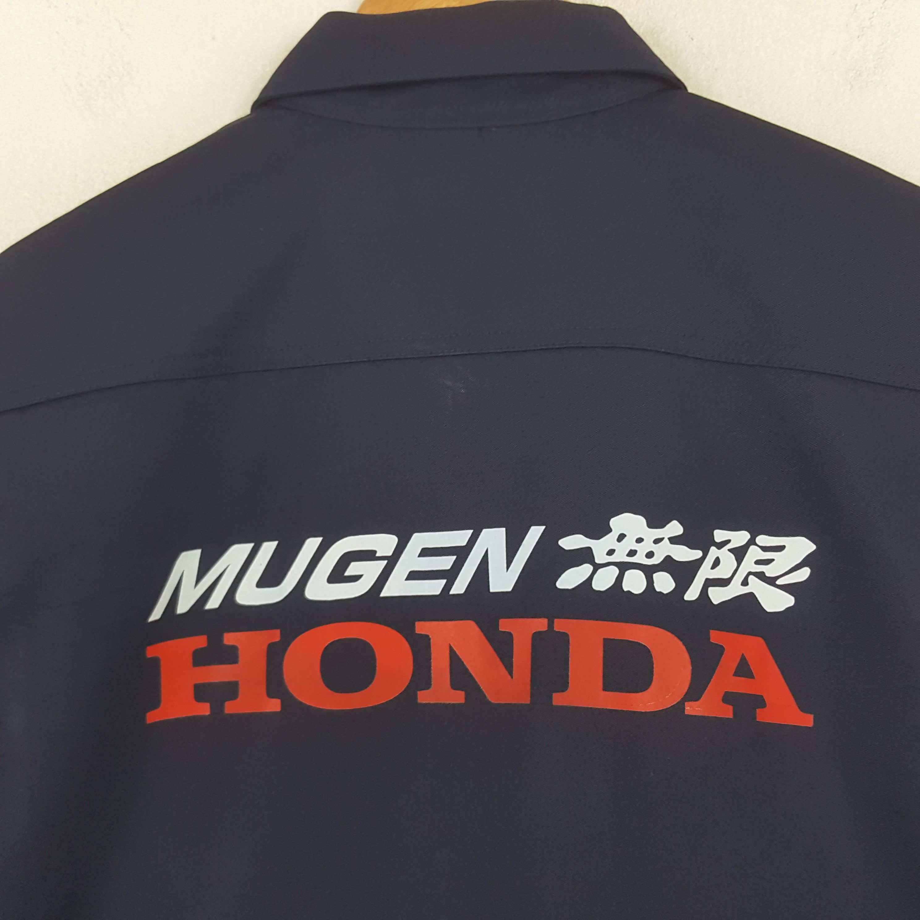 Japanese Brand × Vintage Vintage Mugen Honda Japanese Racing Team Custom Art Jacket Size US M / EU 48-50 / 2 - 2 Thumbnail