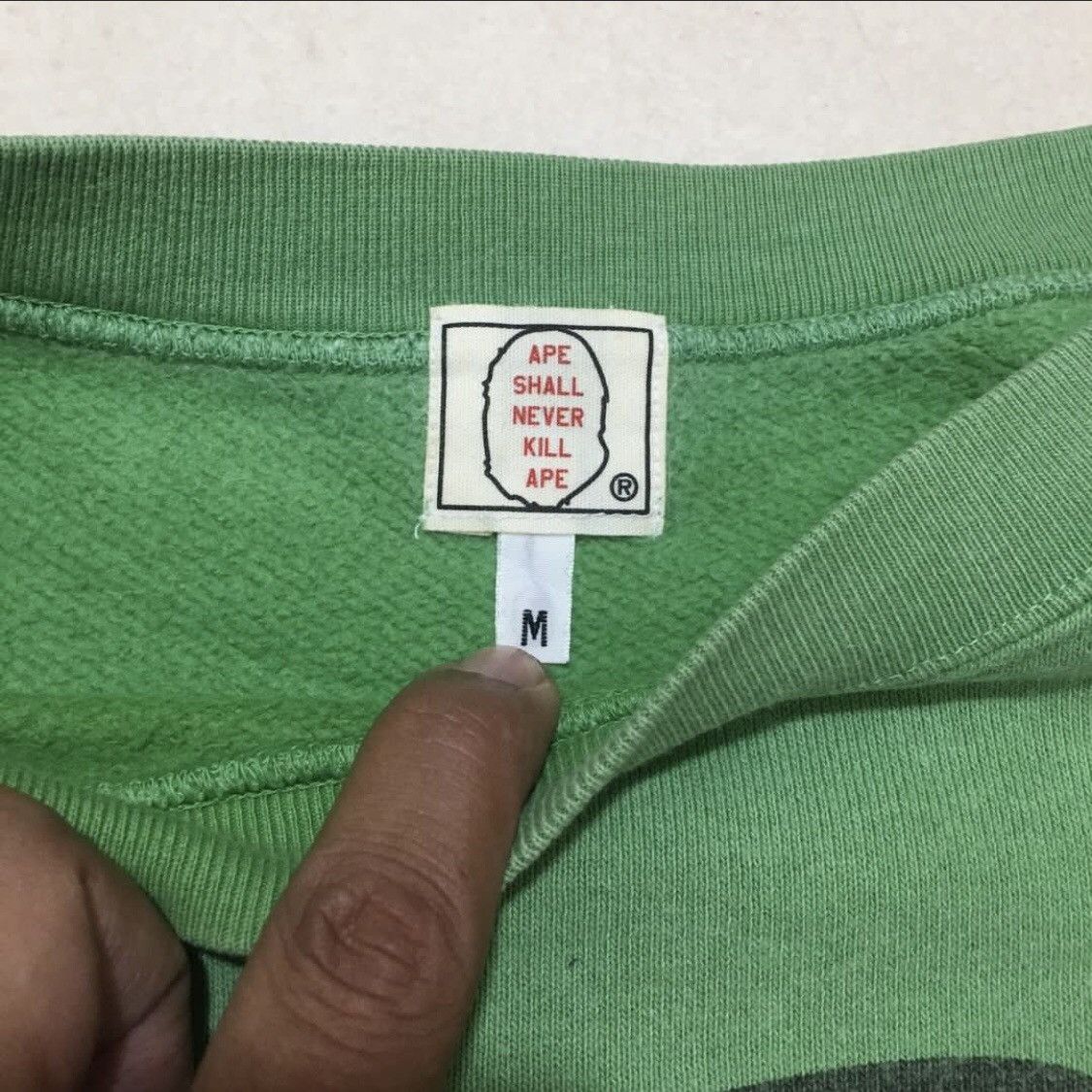 Bape Mad Face Crewneck Size US M / EU 48-50 / 2 - 5 Thumbnail