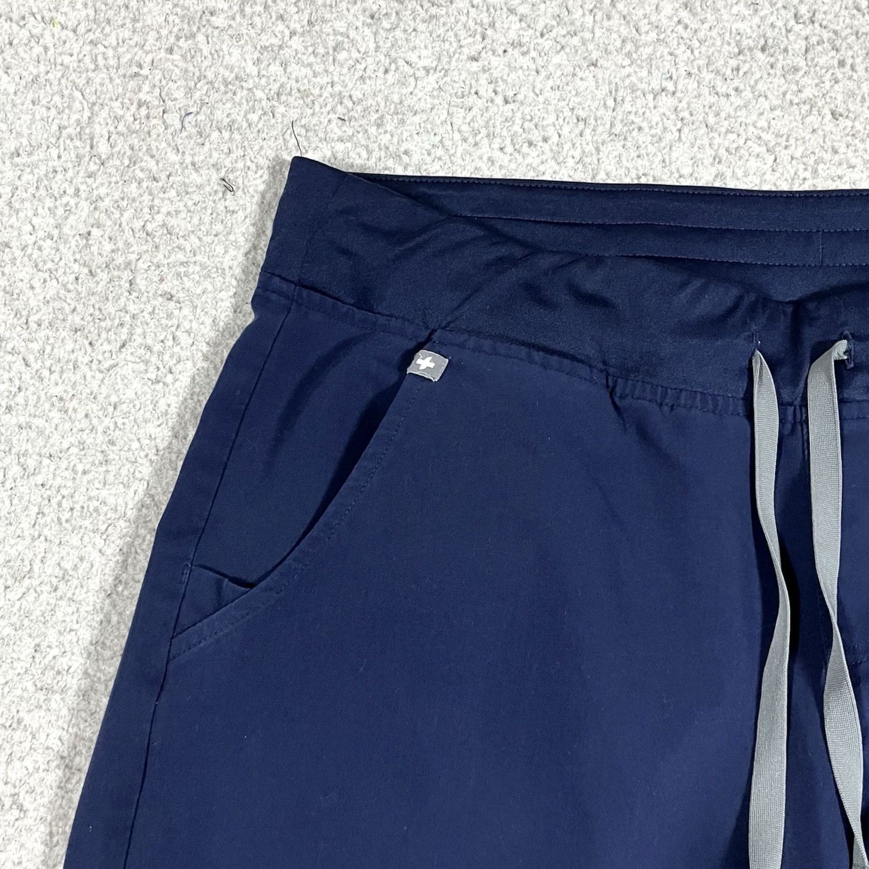 Vintage FIGS Scrub Pants Womens XL Blue Technical Collection Zamora Jogger Stretch Size 40" / US 18 - 7 Thumbnail