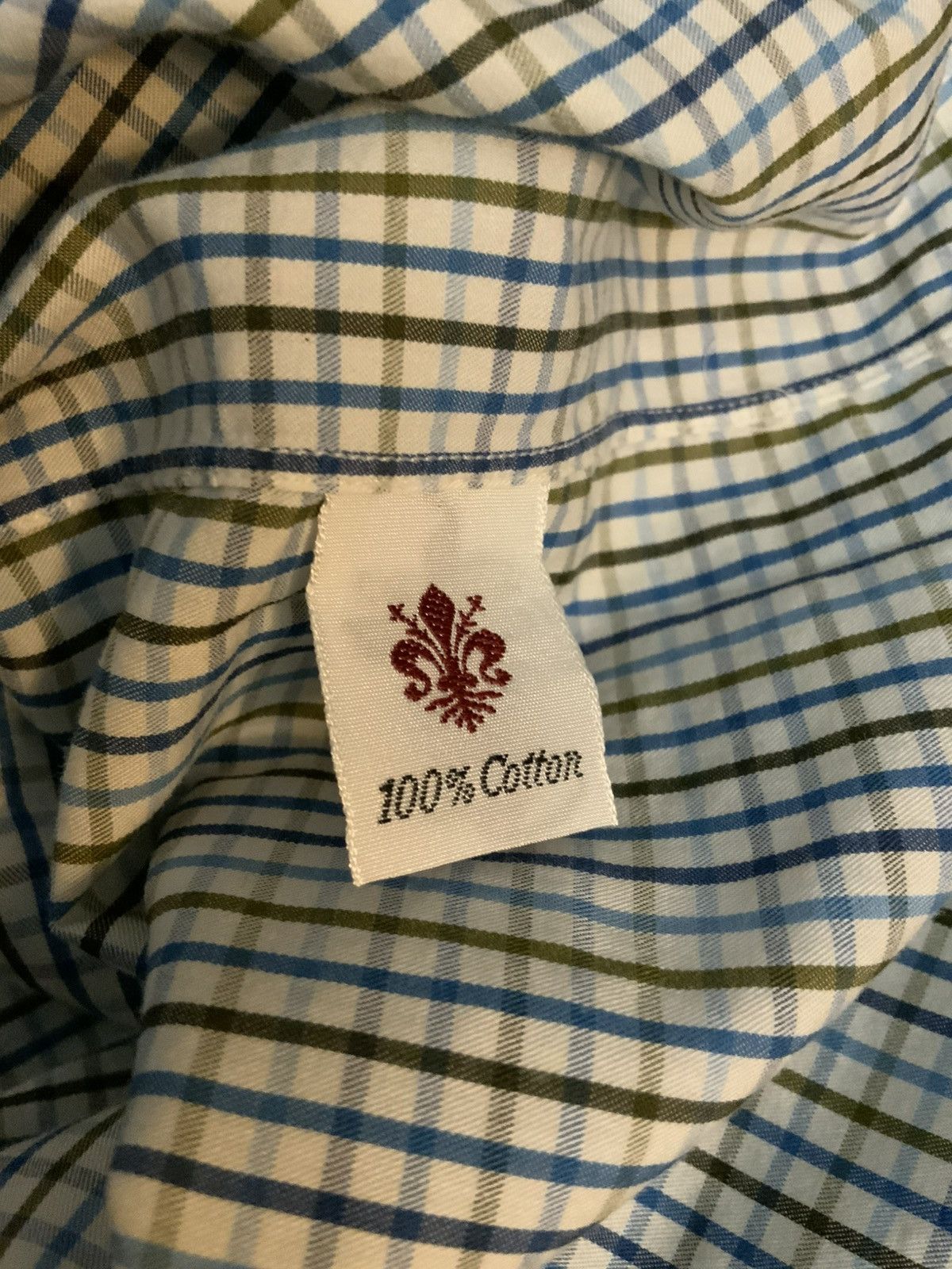 Other Oriali Firenze Made In Italy Check Plaid Dress Button Shirt Size US M / EU 48-50 / 2 - 9 Thumbnail