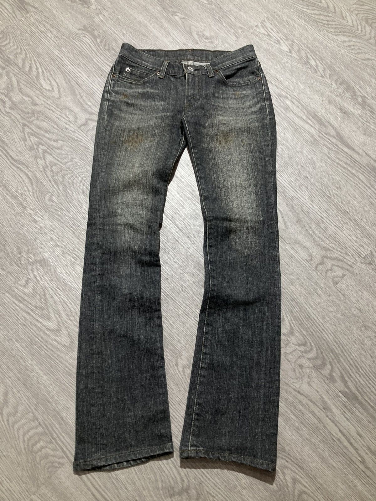 Levi's Vintage Clothing 1990s Vintage Levis Clawmark Denim Pants Hedi Slimane Style Size US 27 - 1 Thumbnail