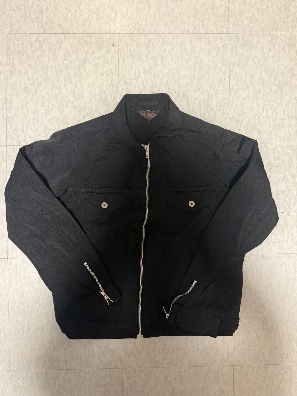 Comme des Garcons Black Comme des Garçons Black Trucker Nylon Jacket Size US L / EU 52-54 / 3 - 1 Thumbnail
