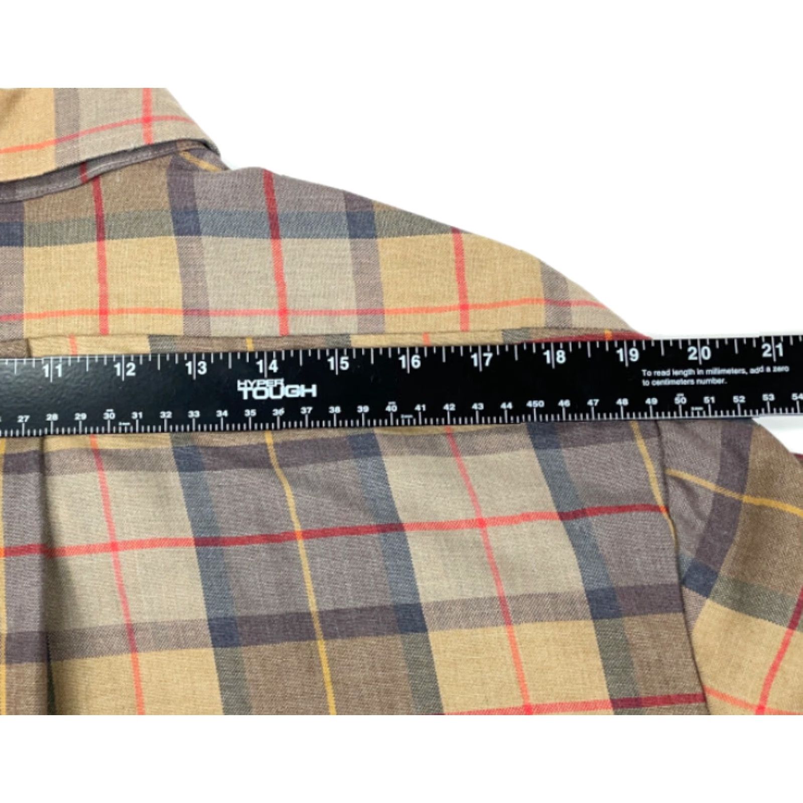 Vintage VINTAGE Par Four Shirt Adult Large Brown Plaid Lightweight 90s Button-Front Casual Workwear Mens Size US L / EU 52-54 / 3 - 7 Thumbnail