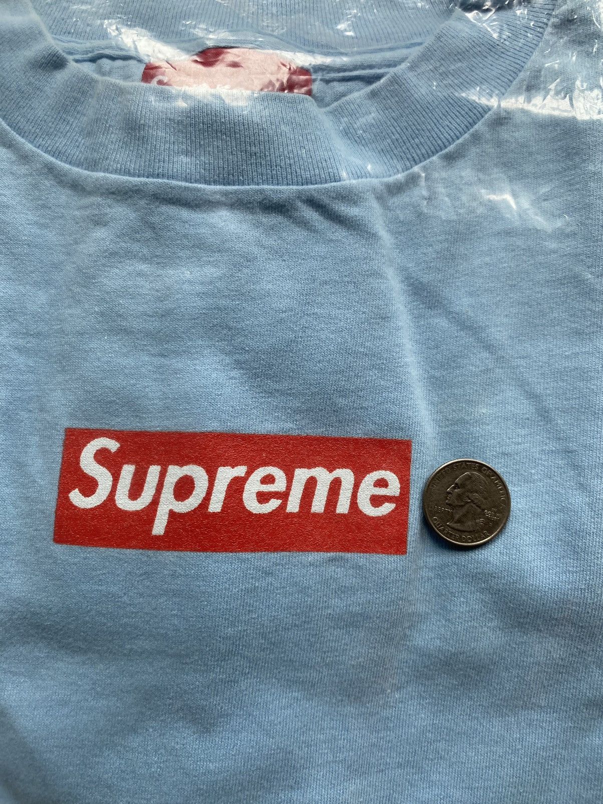 Supreme 95’ Quarter Inch Box Logo Tee Size US L / EU 52-54 / 3 - 6 Thumbnail