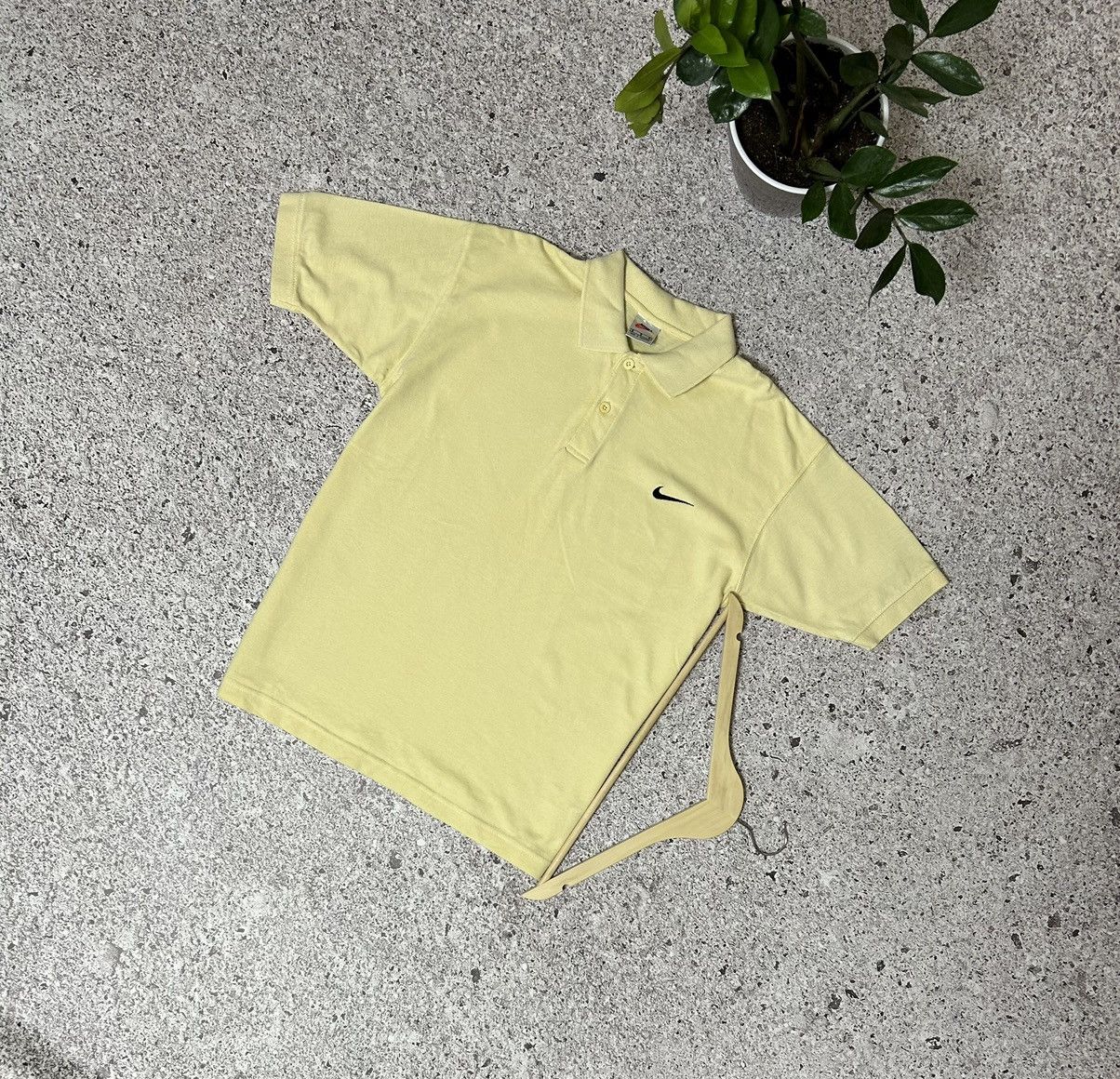 Nike × Vintage 🇺🇸 Vintage 90s Nike Polo T-shirt Made In USA Y2K Hype Size US S / EU 44-46 / 1 - 1 Thumbnail