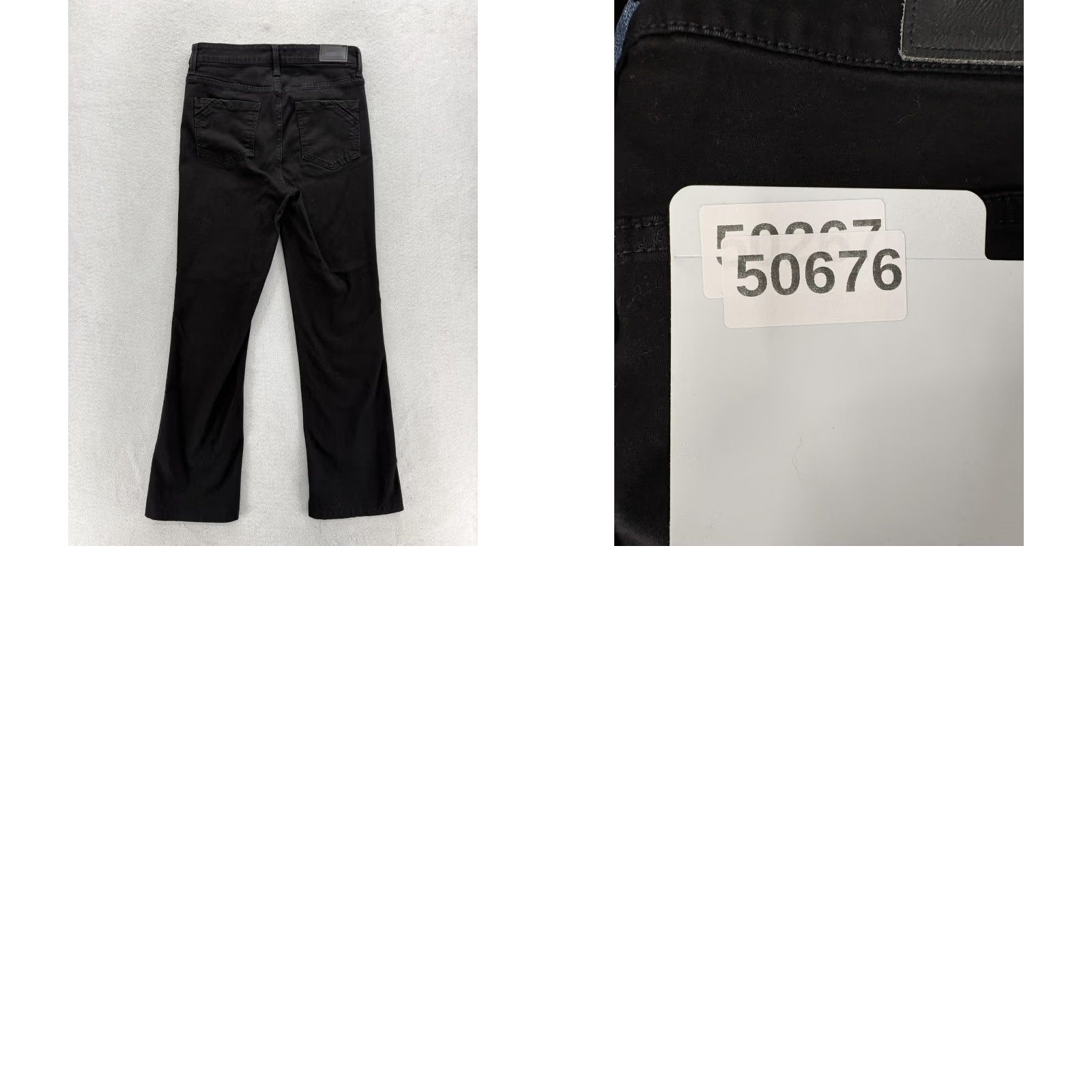 Buckle Black Buckle Black Jeans Bootcut Womens 26 Regular Black Dark Wash Stretch Shaping Slim 5-Pocket Denim Inseam 28 Zip Mens? (Note: gender should be Women) Size 26" / US 2 / IT 38 - 9 Thumbnail