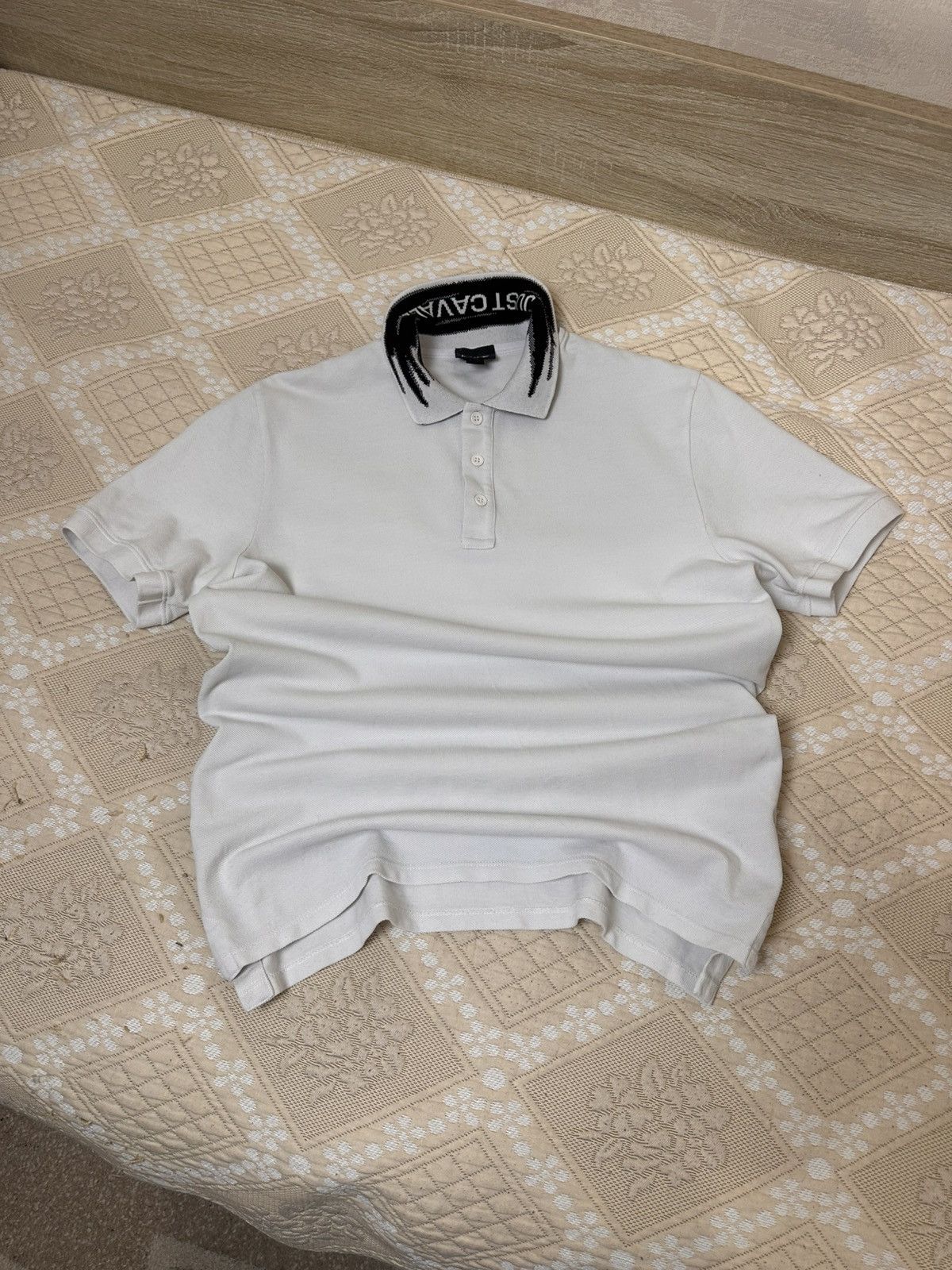 Just Cavalli 🔥 Just Cavalli Logo Polo T Shirt Roberto Vintage Luxury Y2K Size US M / EU 48-50 / 2 - 7 Thumbnail