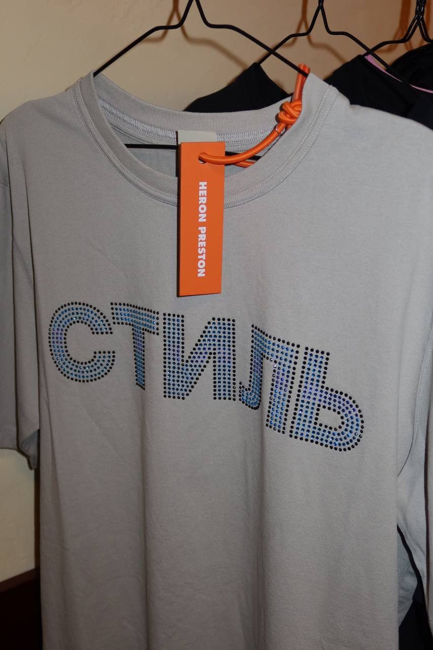Heron Preston Heron Preston T-shirt "Стиль" Size US M / EU 48-50 / 2 - 3 Thumbnail
