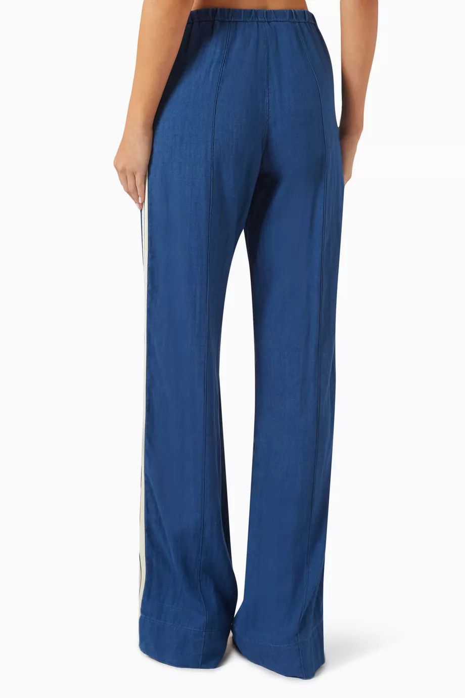 Palm Angels o1y1125 Sweatpant in Blue Size 27" / US 4 / IT 40 - 3 Thumbnail