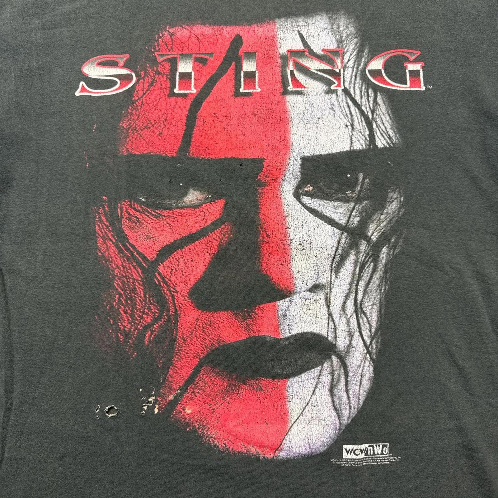 Tultex Sting World Champion WCW NWO 1998 Wrestling Tultex T-Shirt Size US L / EU 52-54 / 3 - 3 Thumbnail