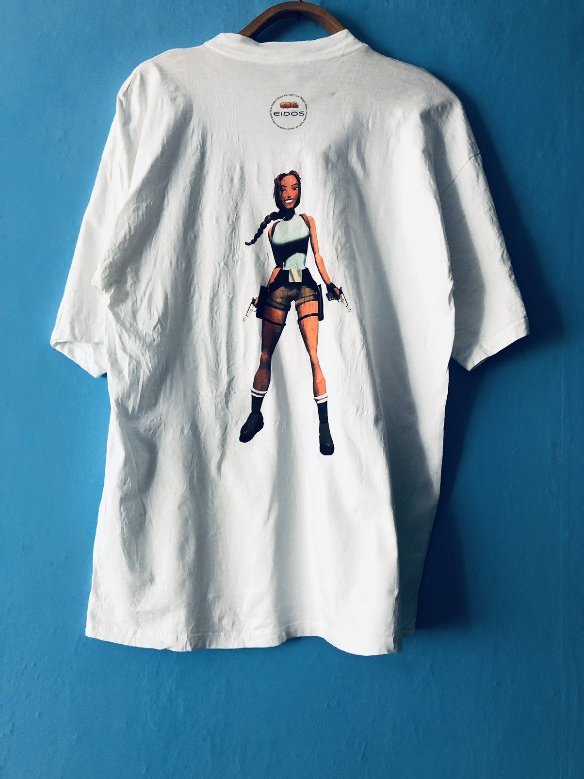 Playstation Tomb Raider Lara Croft 1997 Tee Size US L / EU 52-54 / 3 - 1 Thumbnail